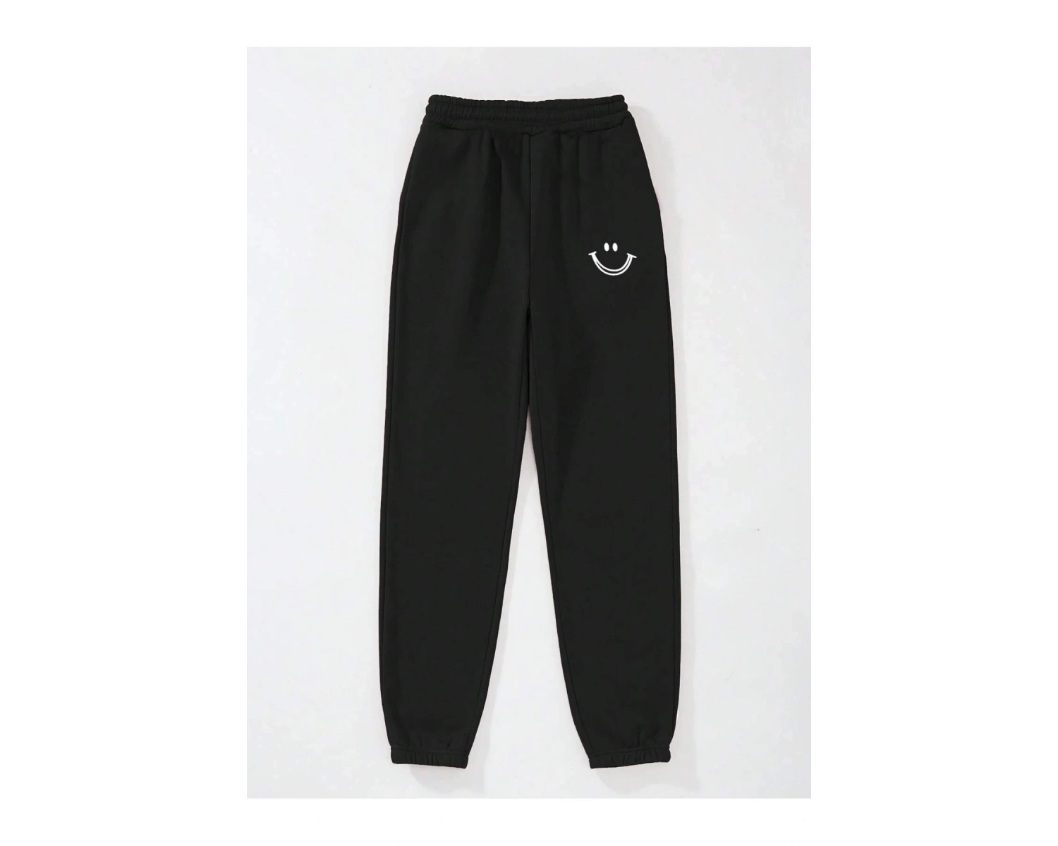 Expression Print Elastic Waist Thermal Lined 4 Mevsim Eşofman