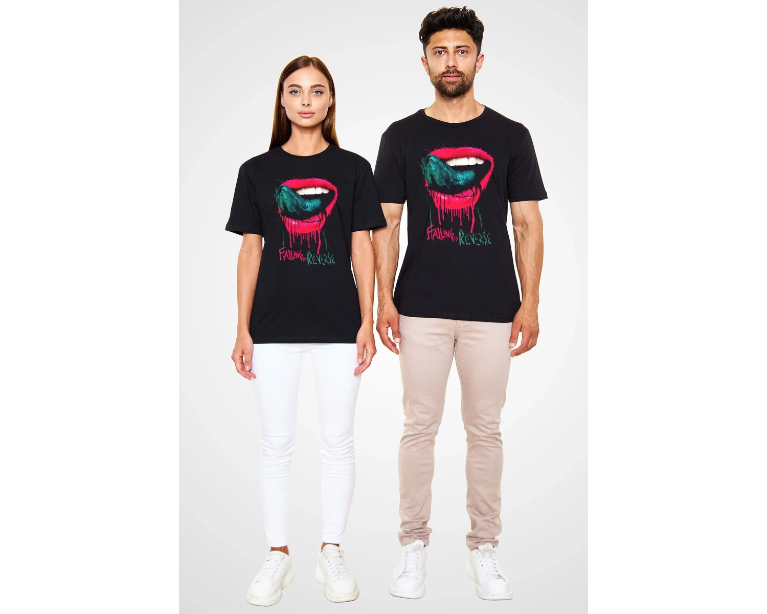 Falling In Reverse Siyah Unisex Tişört T-Shirt