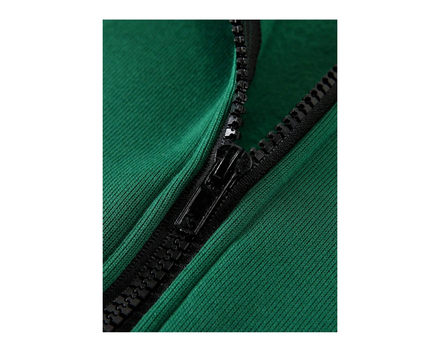 Fermuarlı Sweatshirt Manfinity Hypemode Men Floral & Slogan Graphic Drawstring Sweatshirt Yeşil