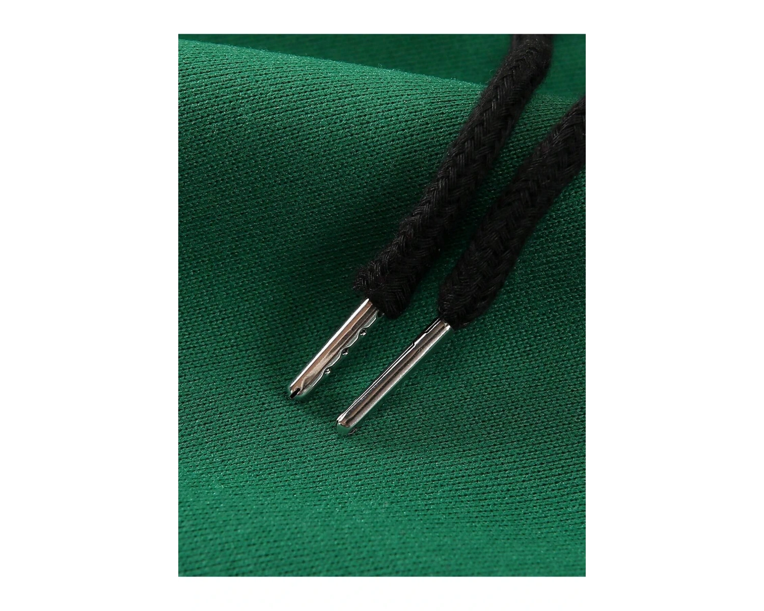 Fermuarlı Sweatshirt Manfinity Hypemode Men Floral & Slogan Graphic Drawstring Sweatshirt Yeşil