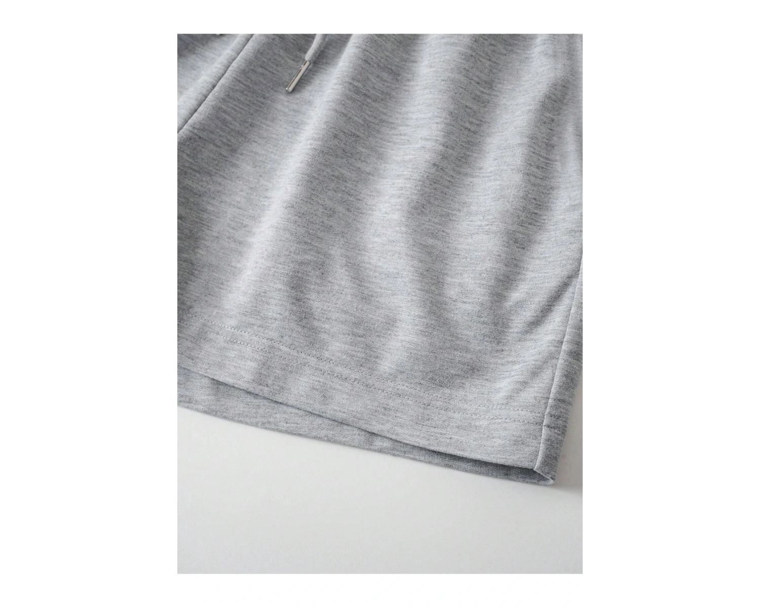 Figure Graphic Drawstring Waist Şort