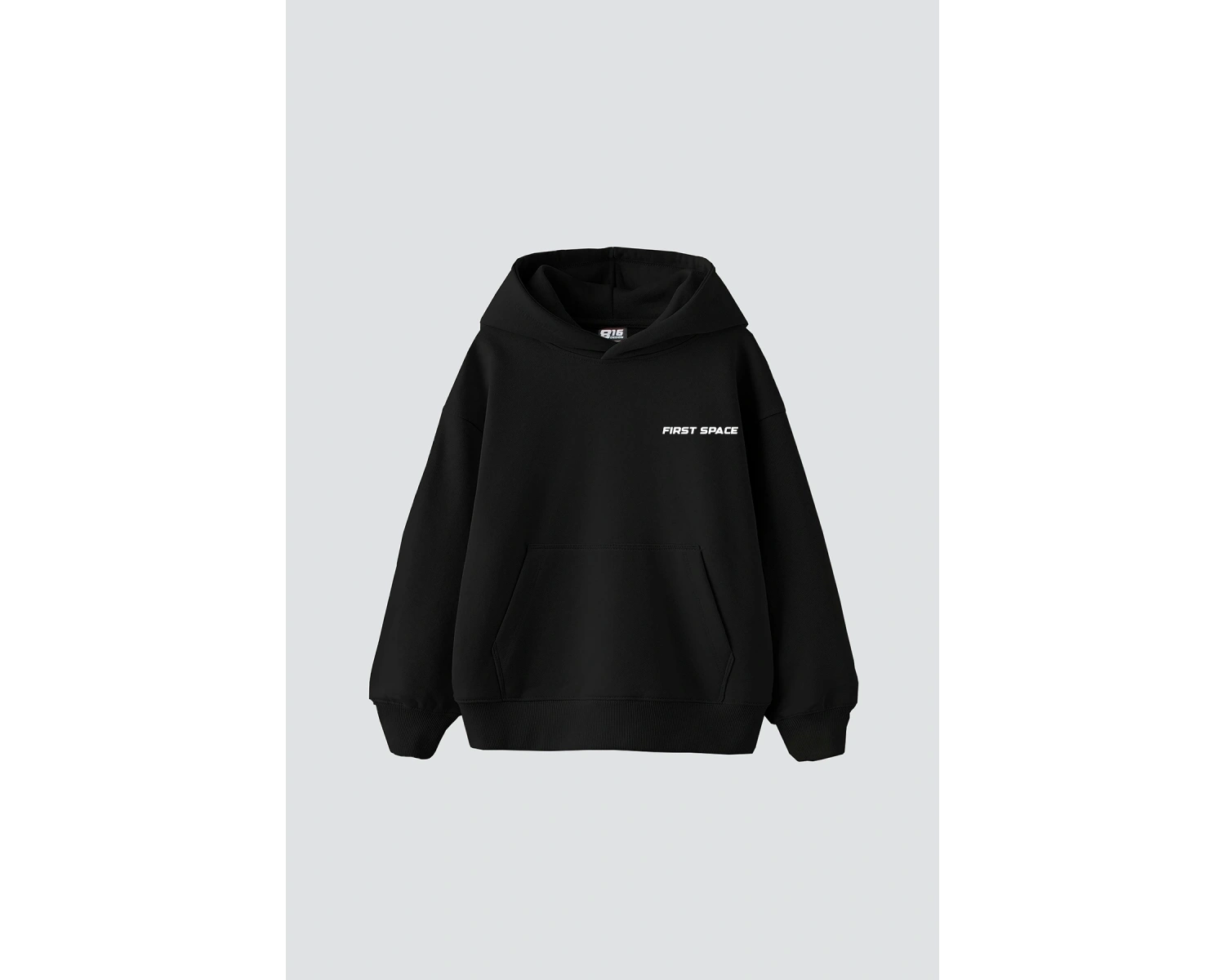 Fırst Space Baskılı Oversize Unisex Beyaz