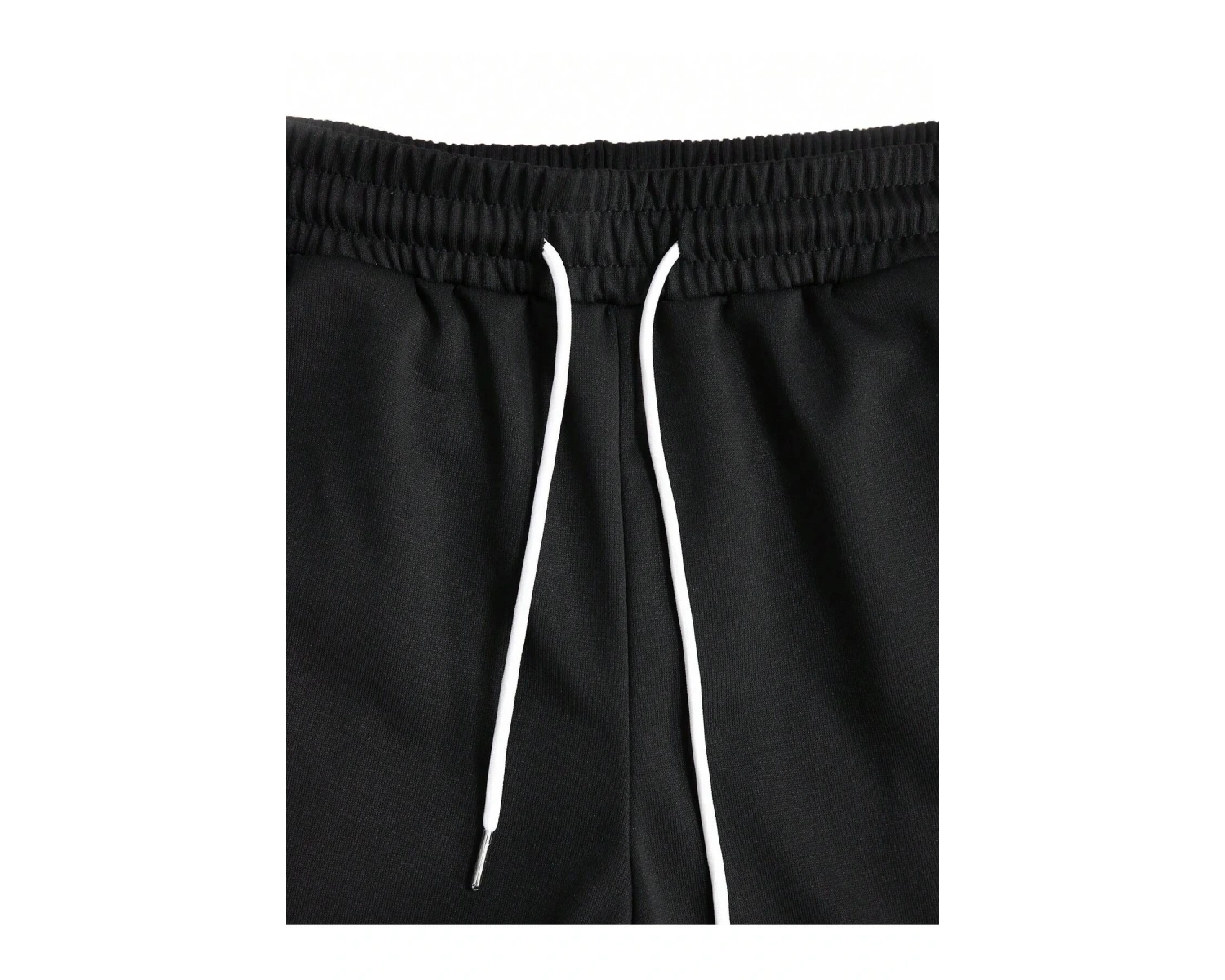 Floral & Letter Graphic Drawstring Waist Eşofman Altı