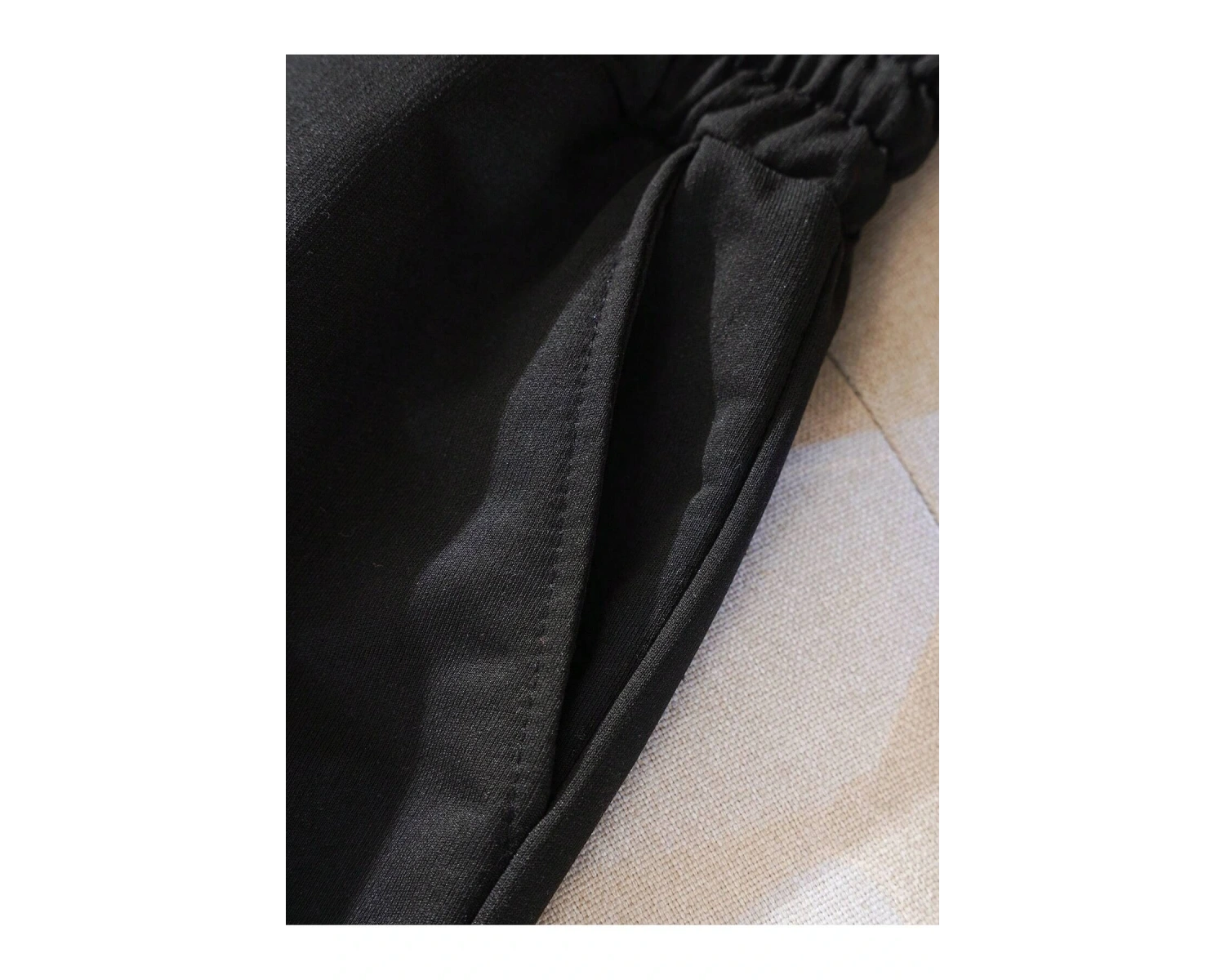 Floral Print Drawstring Waist Şort