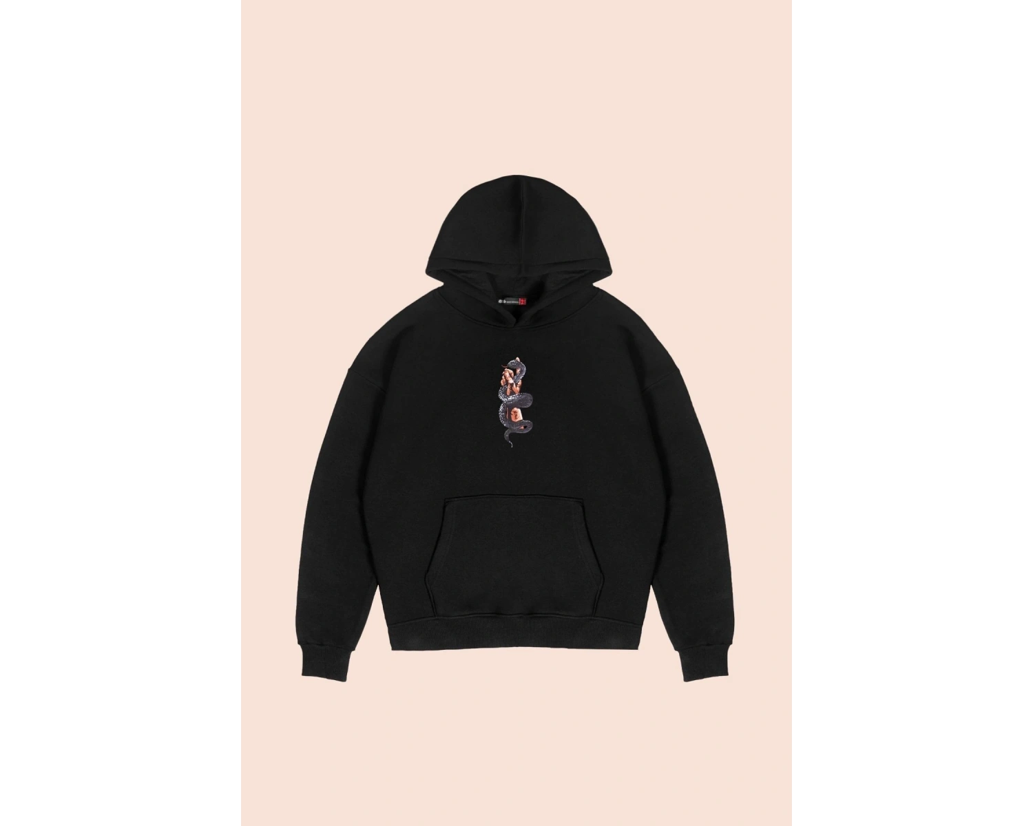 Free Gangster Baskılı Oversize Unisex Beyaz