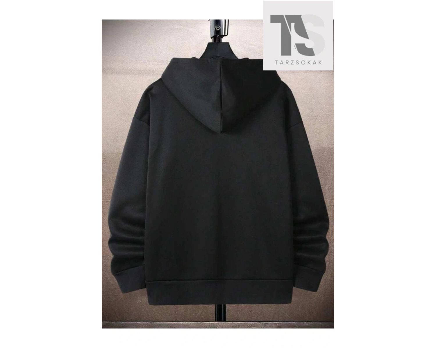 Fun 23 New York Sweatshirt Fermuarlı Hırka Siyah