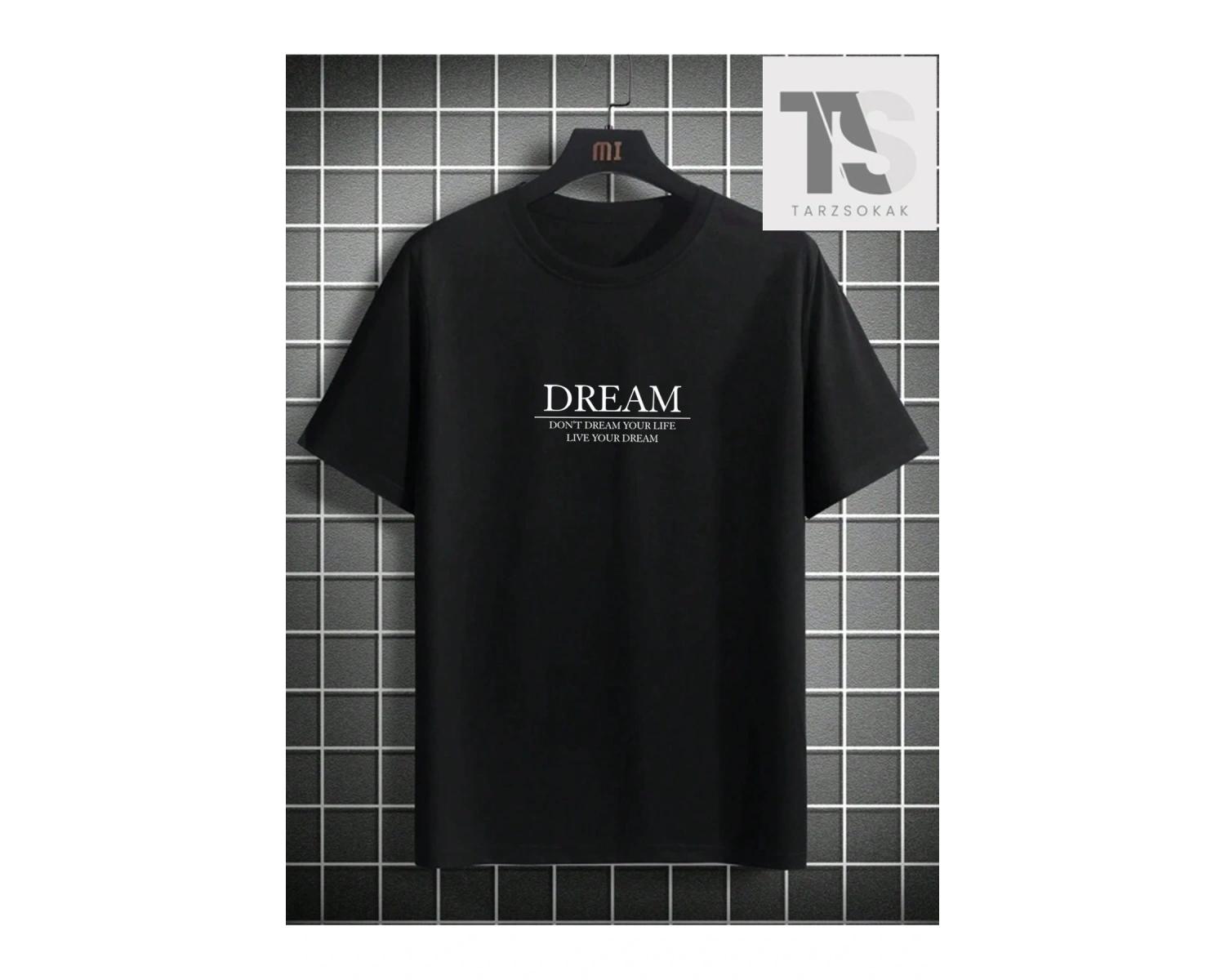 GAWX Erkek Harfli Grafik Tişört