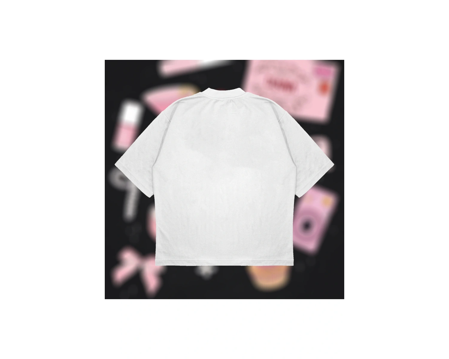 Girl World Oversize Unisex Pamuklu Nefes Alan Kalın Kumaşlı