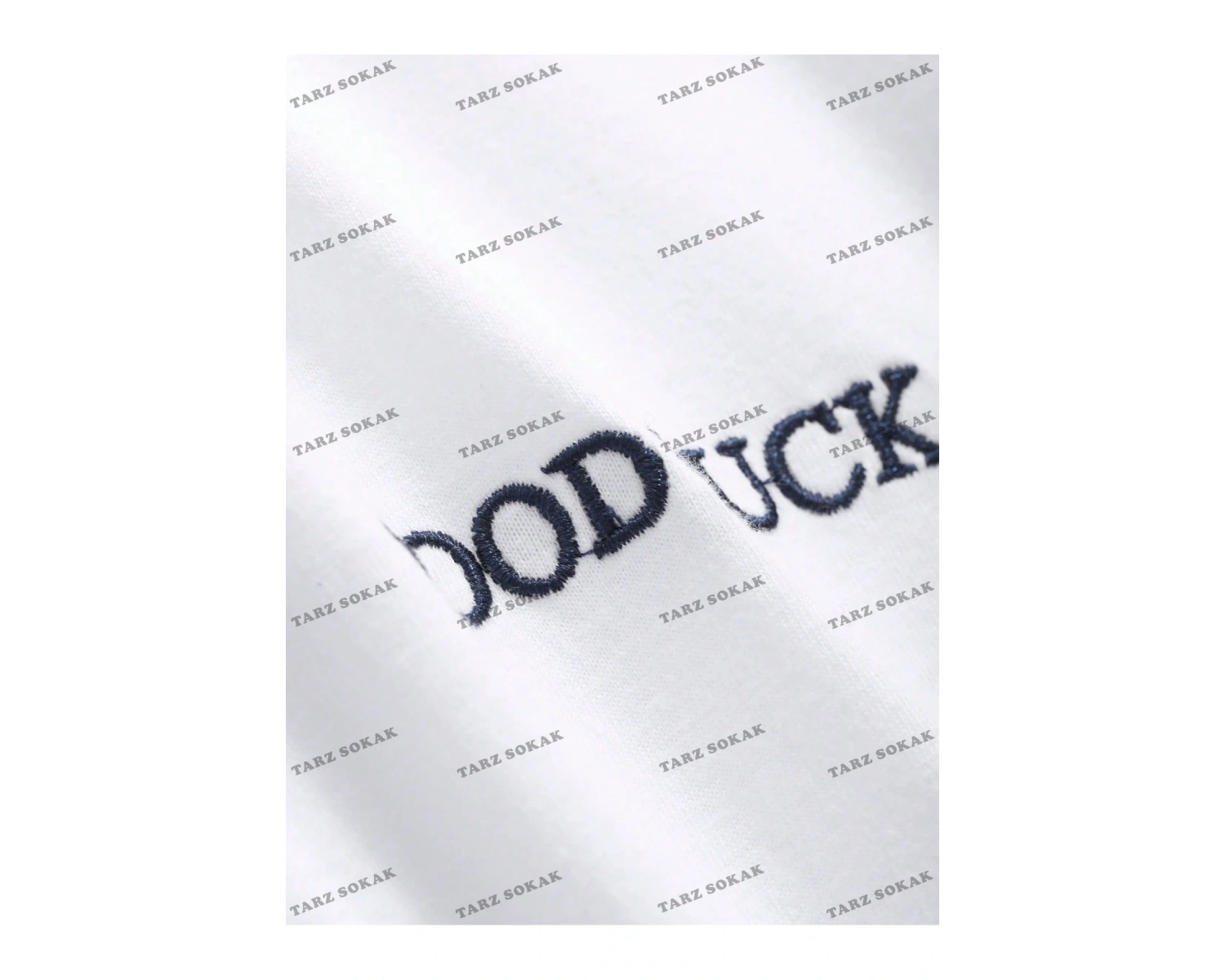 Good Lucky Baskılı Oversize Kalıp Unisex T-shirt