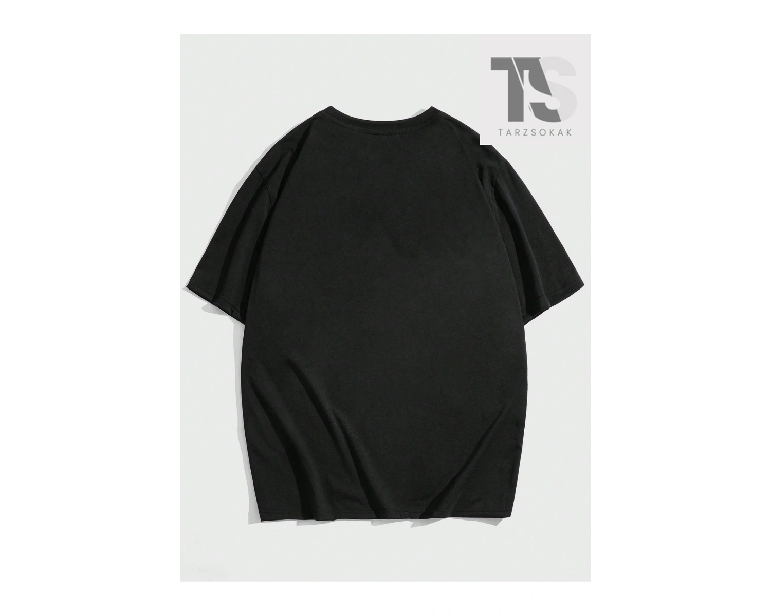 Goth Erkek İskelet Grafikli Tişört