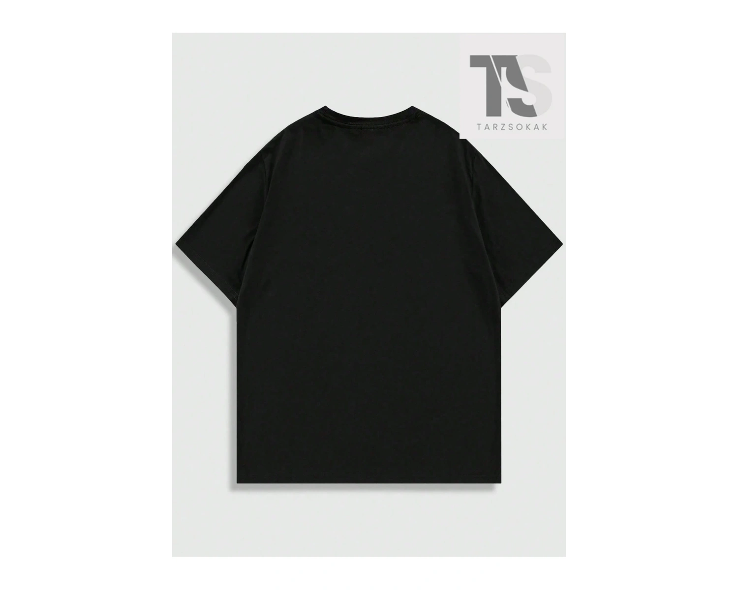 Goth Erkek Kafatası Karakter Baskılı Tişört