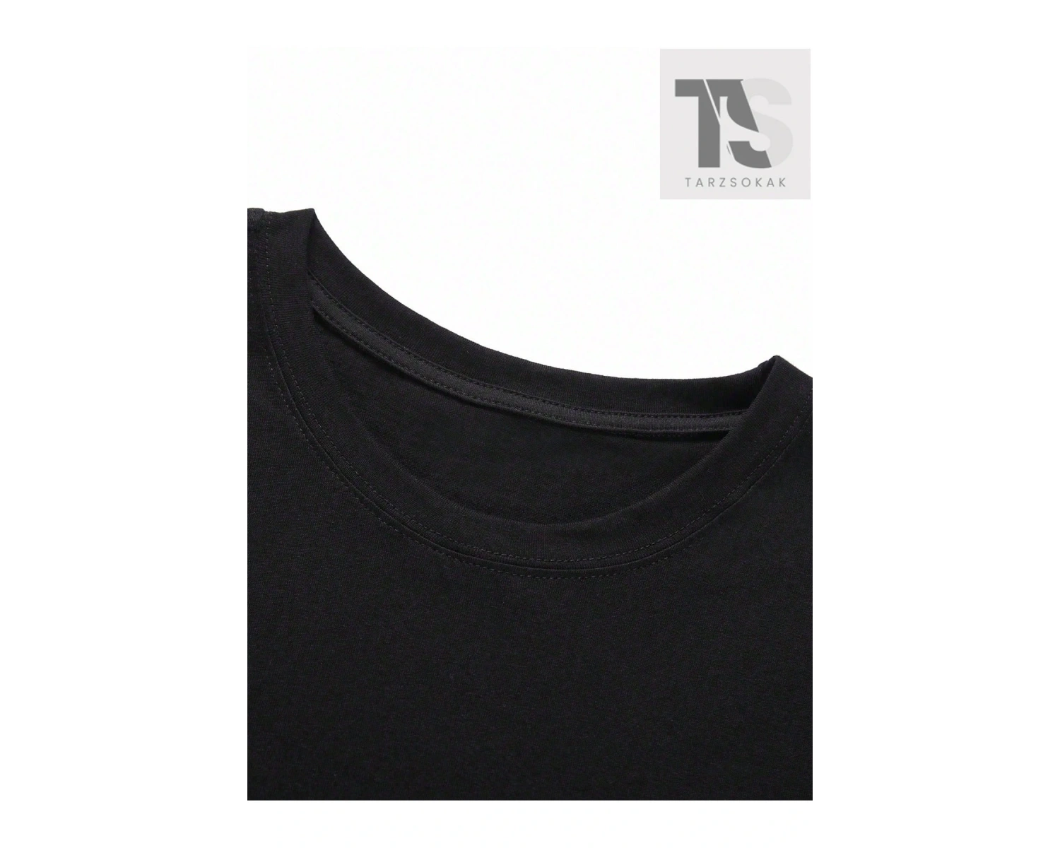 Goth Erkek Kafatası Karakter Baskılı Tişört