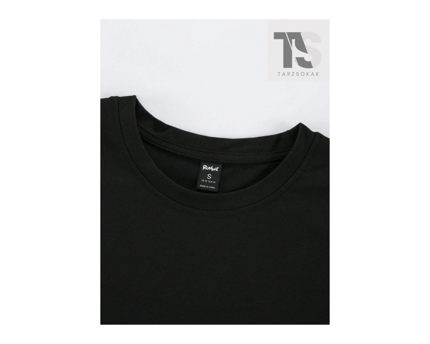 Goth Erkek Kafatası ve Harf Grafikli Tişört