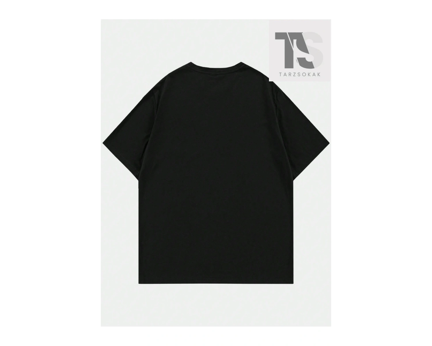 Goth Erkek Loose Fit Kafatası Baskılı Tişört