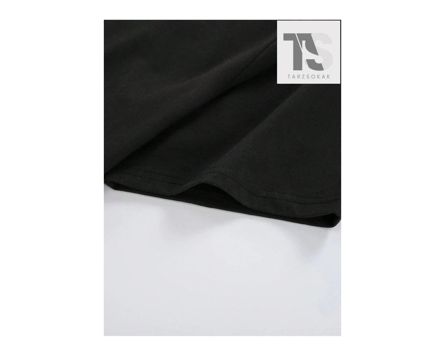 Goth Erkek Loose Fit Kafatası Baskılı Tişört