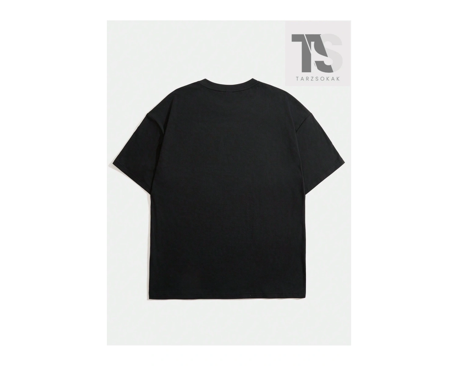 Goth Erkek Mektup ve Mimari Baskı Tişört