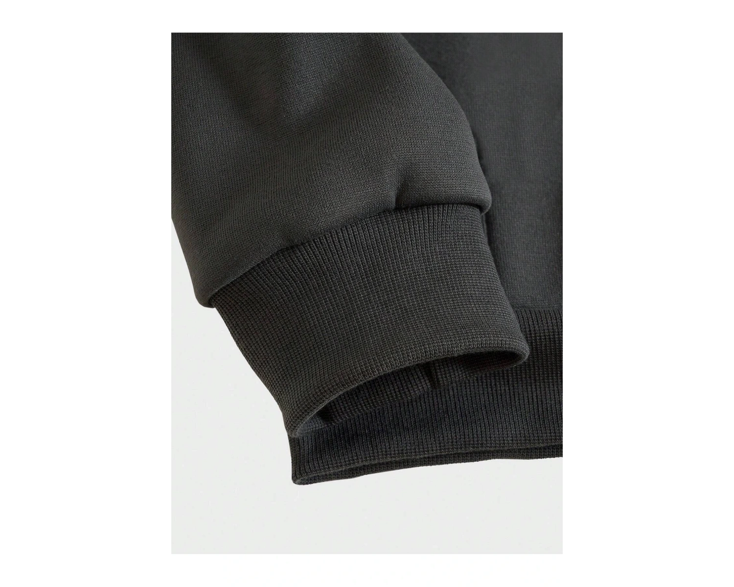 Goth Guys Skeleton & Slogan Graphic Zip Up Lined Hoodie Gri