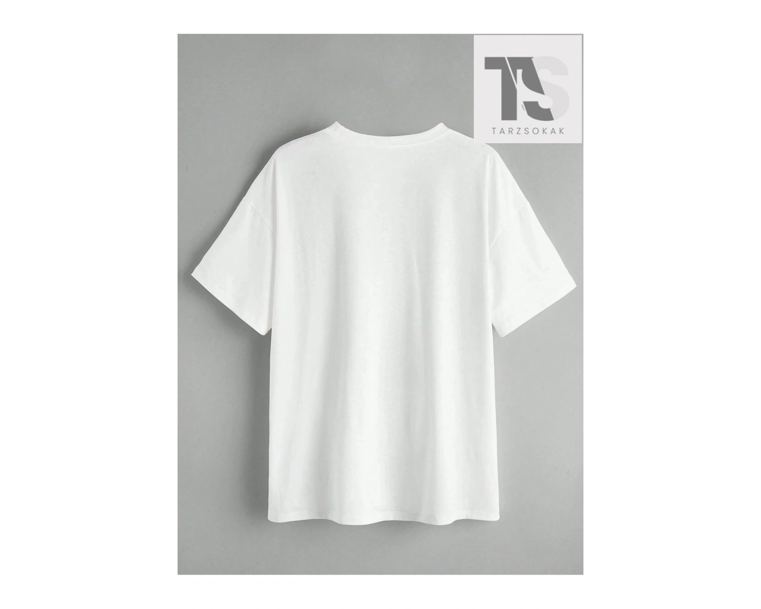 Goth Kadın Casual Kedi Baskılı T-Shirt