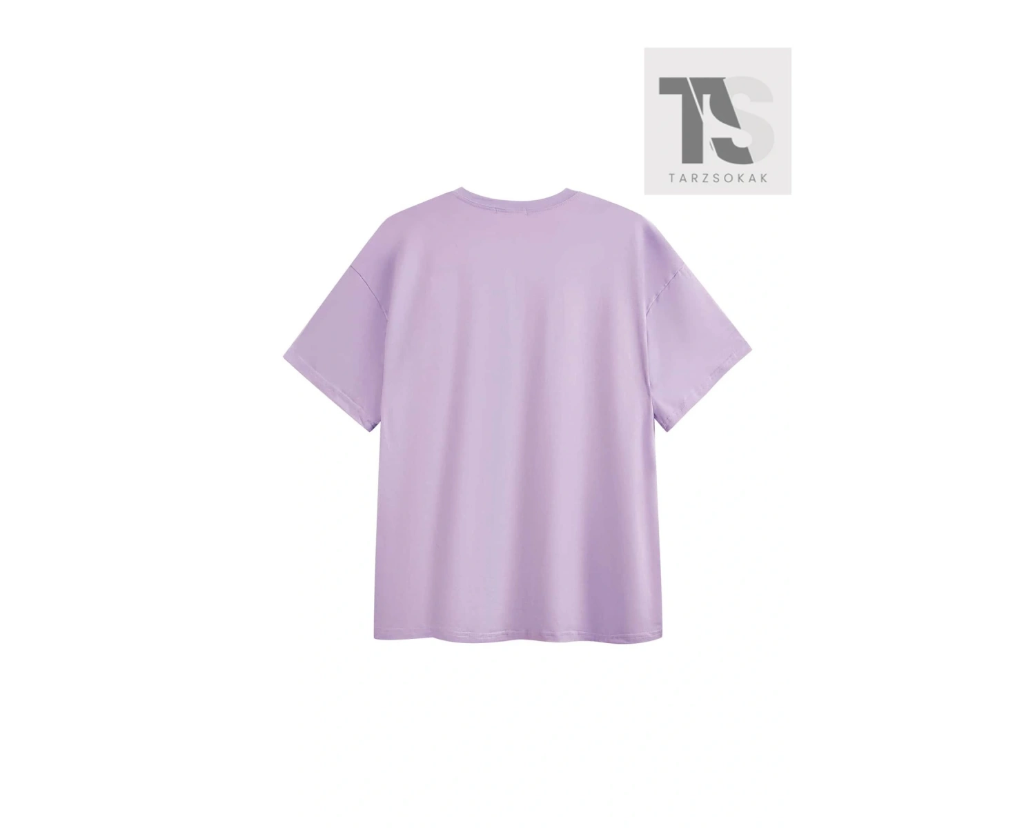 Goth Kafatası ve Harf Grafikli Düşük Omuzlu Tişört