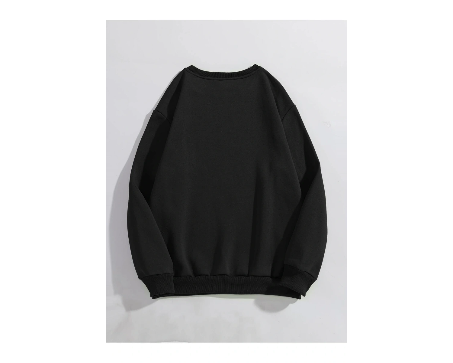 Goth Skull & Letter Graphic Thermal Lined Sweatshirt