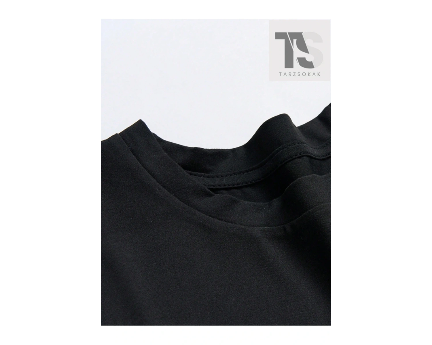 Goth Sloganı Kafatası Grafikli Damla Omuzlu Tişört