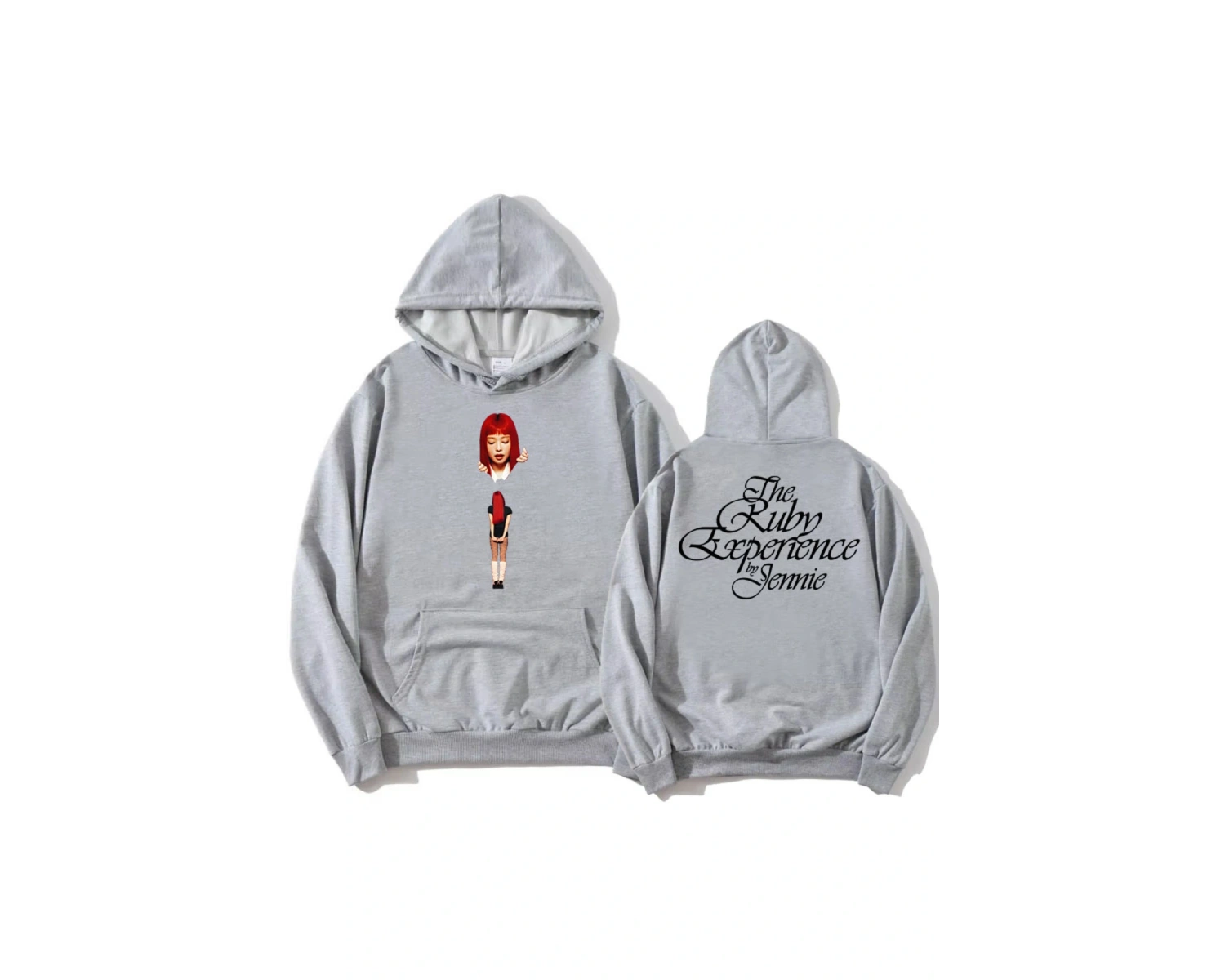Gri 1st Stüdyo Albümü Yakut Hoodie Yakut Deneyimi JennieKore kıcıKaza