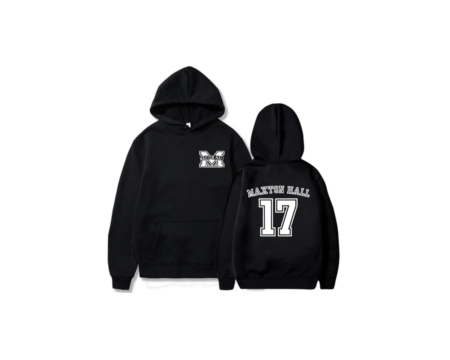 Gri Maxton Hall 17 TV Graphic Hoodie The World Between Us