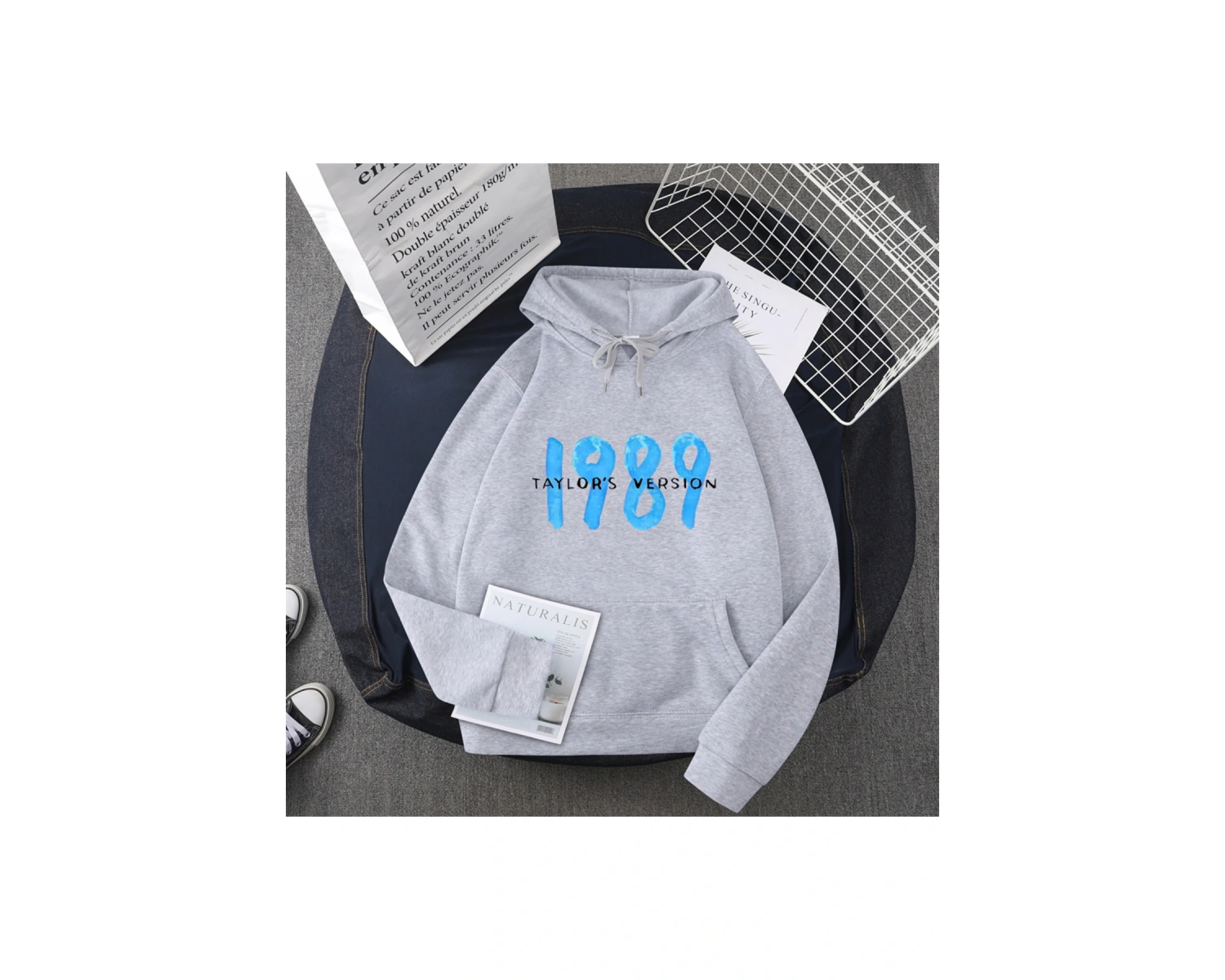 Gri TAYLOR SWIFT 1989 T.S. Taylor Swift