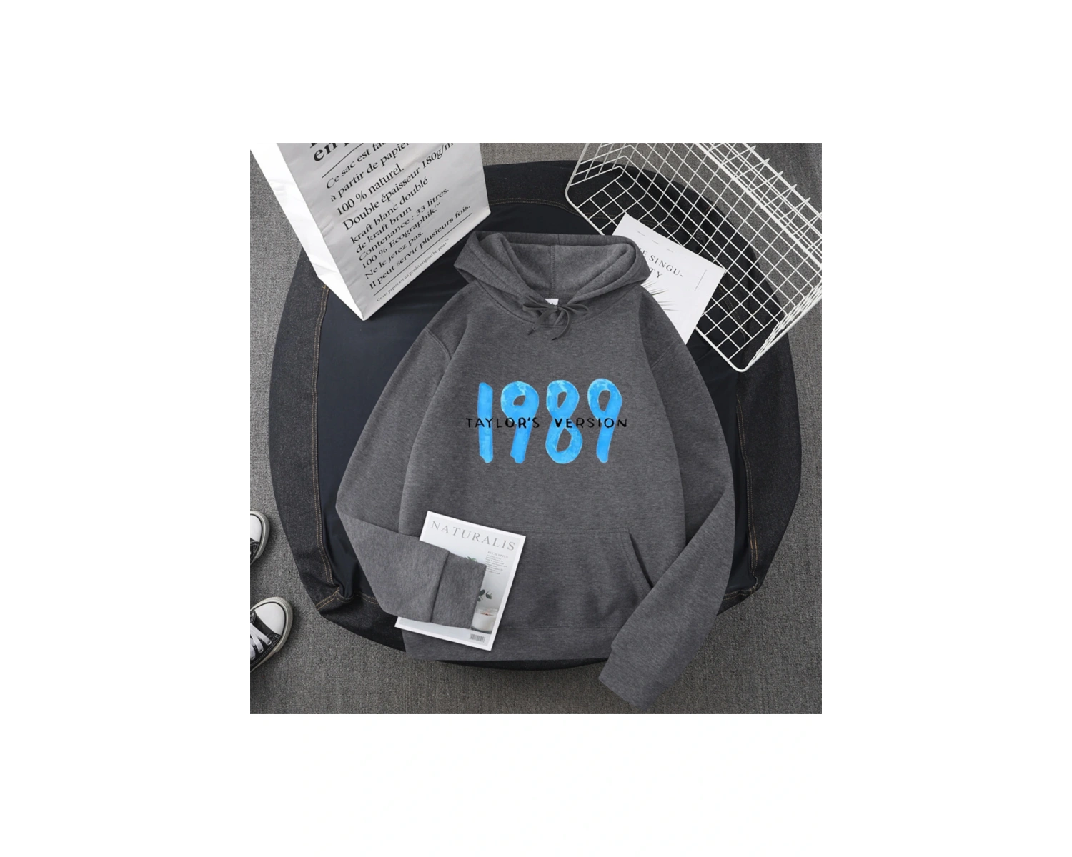 Gri TAYLOR SWIFT 1989 T.S. Taylor Swift