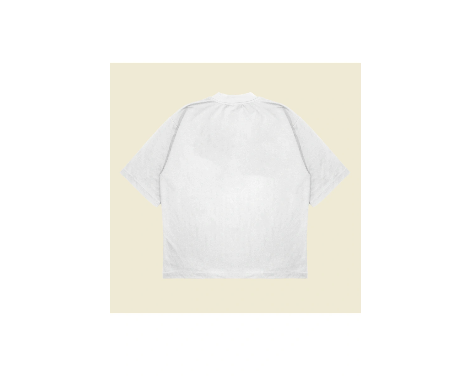 Grillz Teeth Baskılı Oversize Unisex Pamuklu Nefes Alan Kalın Kumaşlı