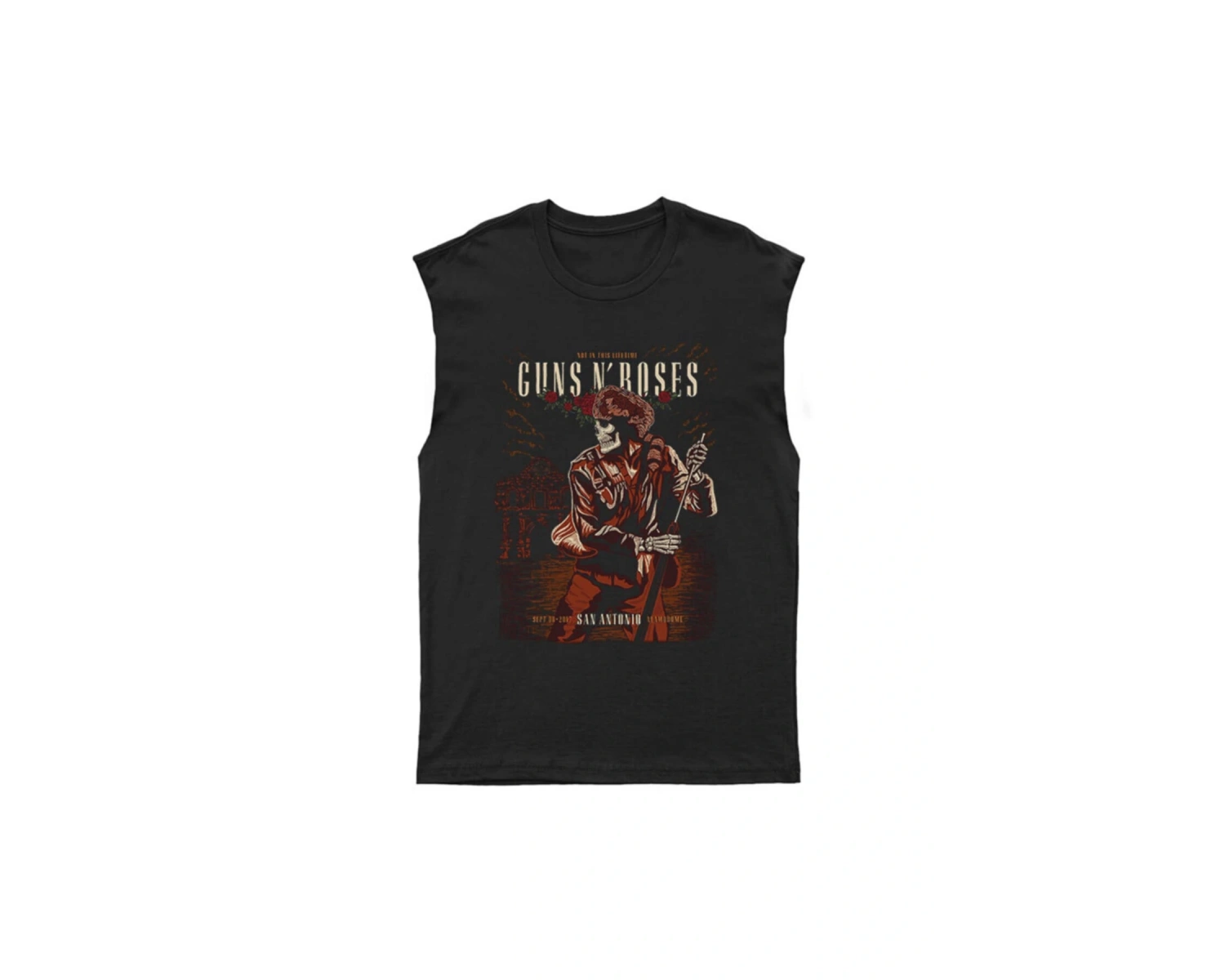 Guns N Roses Kesik Kol Tişört Kolsuz T-shirt Bkt5238