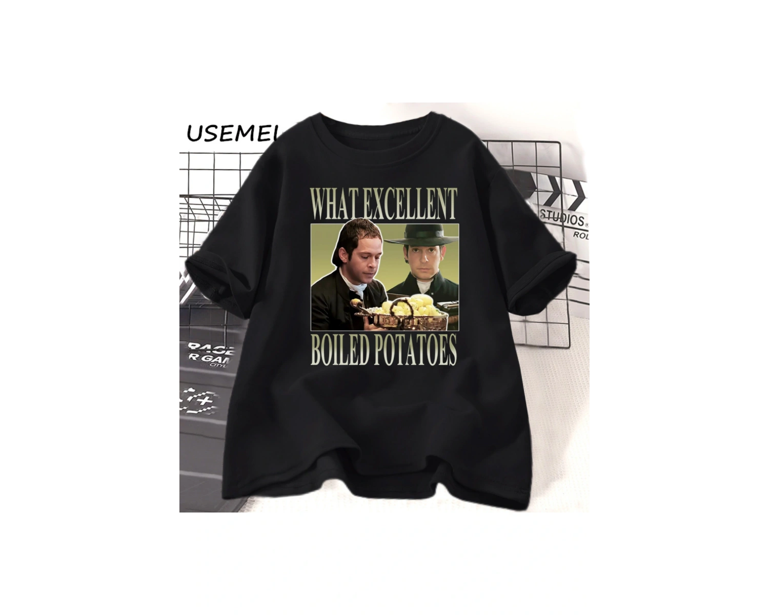 Gurur ve önyargı grafik T shirt ne Exellent kaynamış patates komik Meme T-shirt kadın erkek p 3006