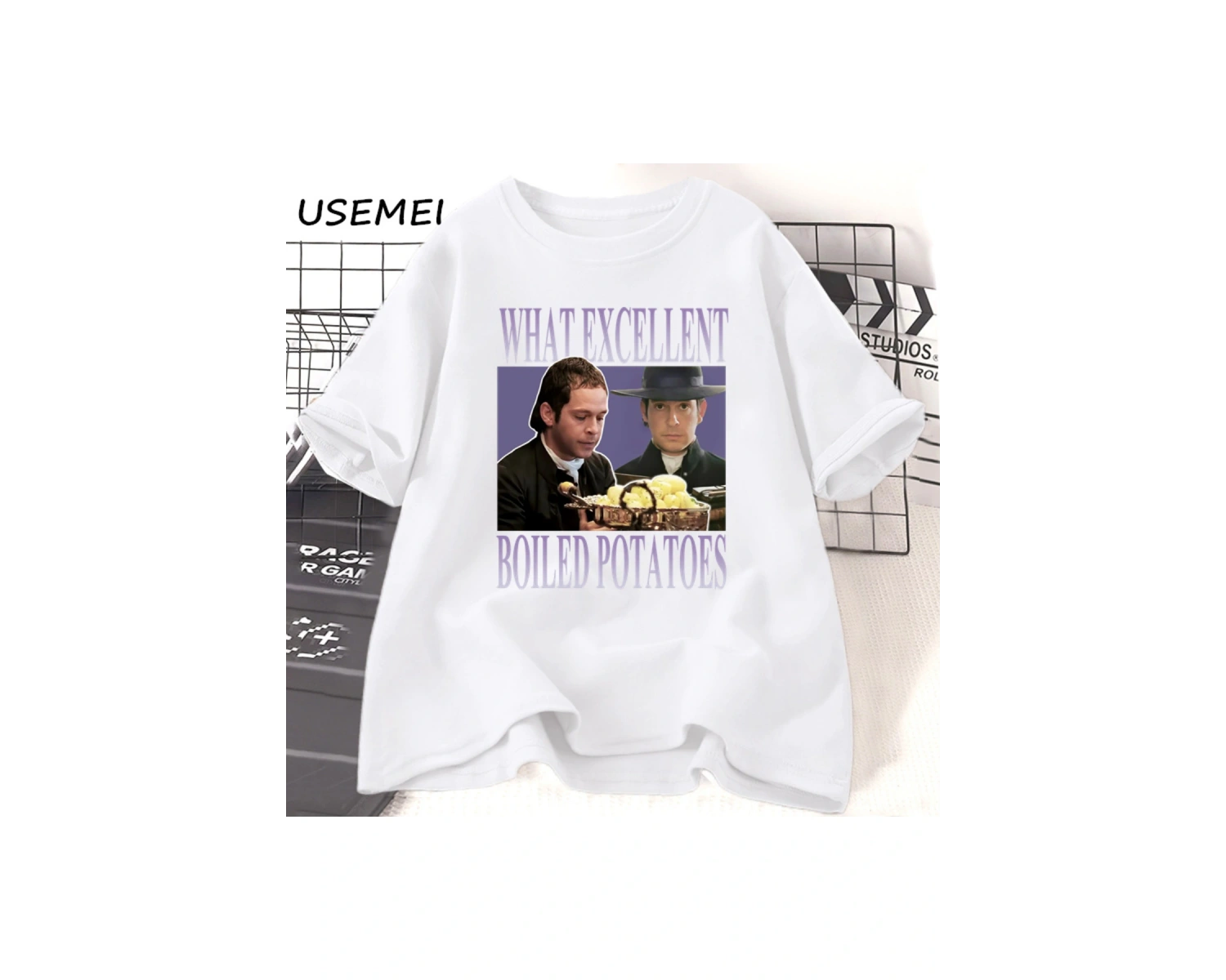 Gurur ve önyargı grafik T shirt ne Exellent kaynamış patates komik Meme T-shirt kadın erkek p 3006