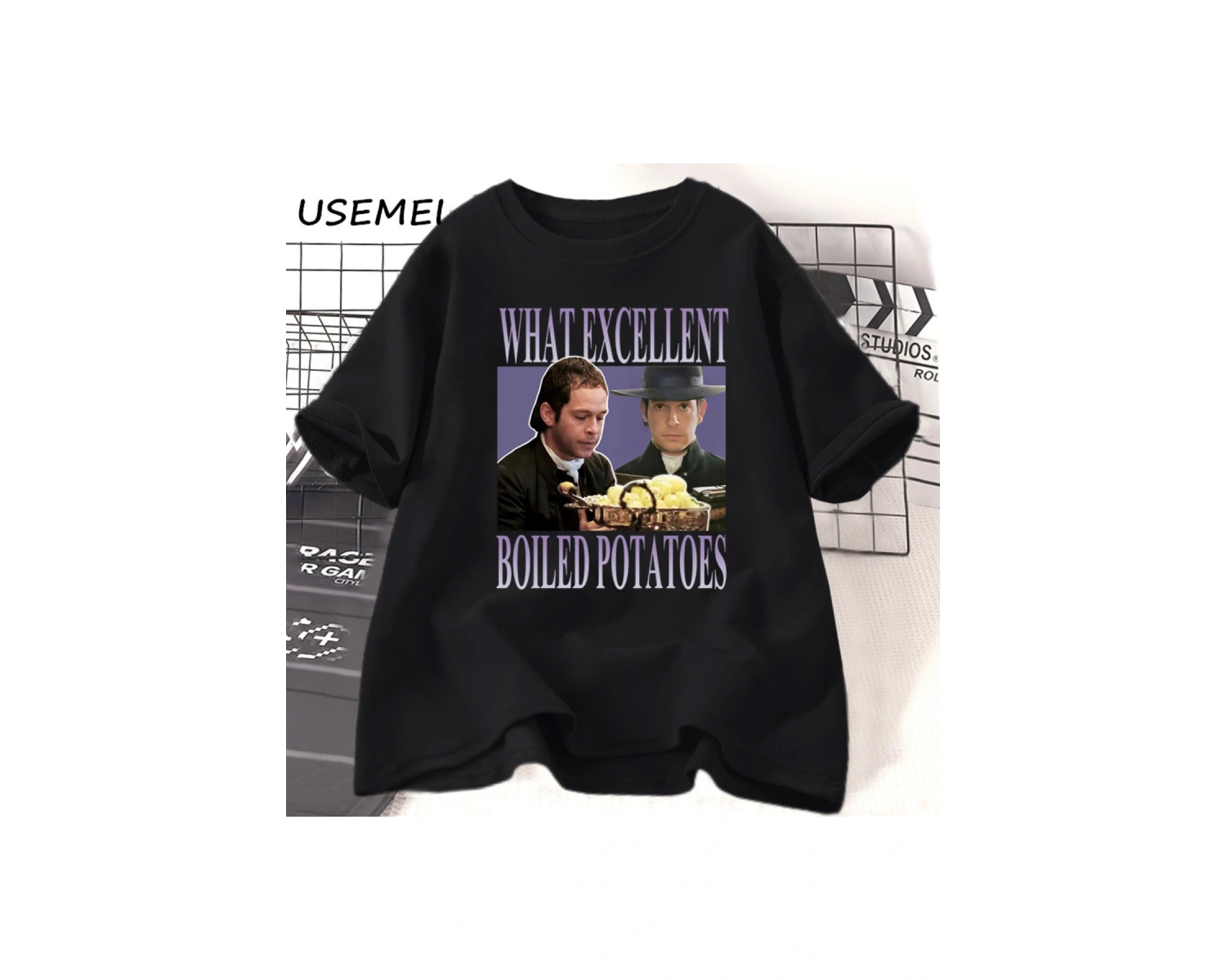 Gurur ve önyargı grafik T shirt ne Exellent kaynamış patates komik Meme T-shirt kadın erkek p 3006