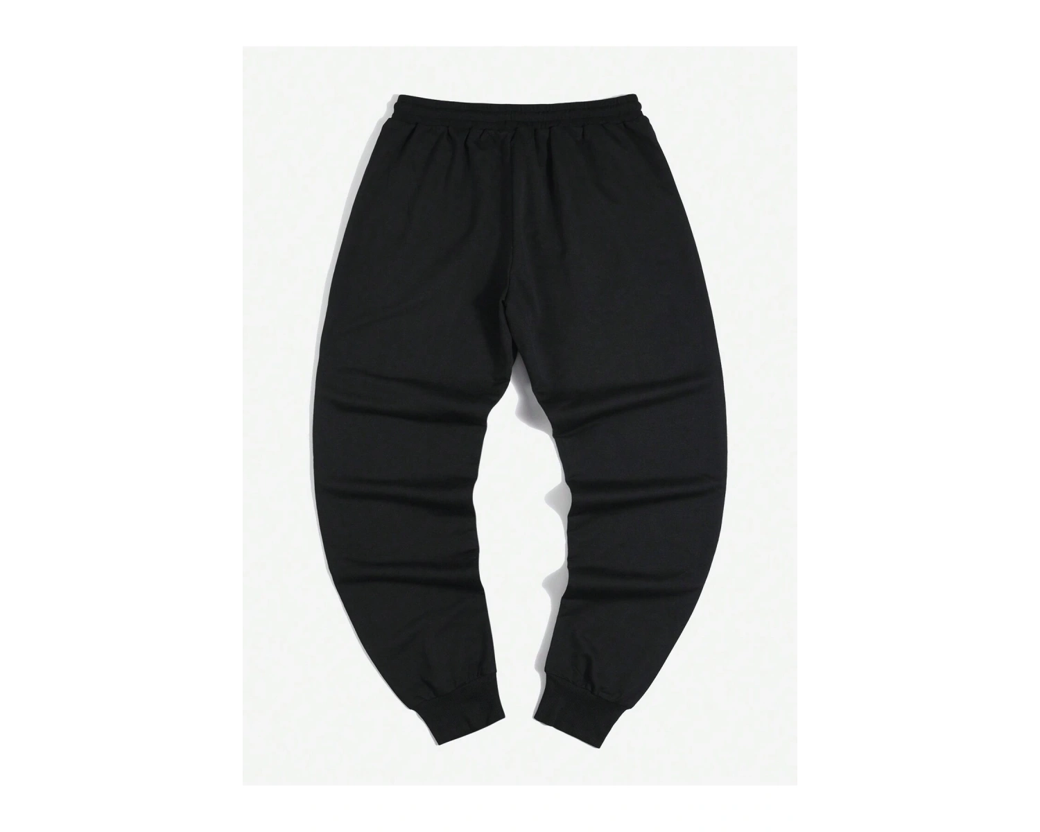 Guys Cross Letter Graphic Drawstring Waist Eşofman Altı