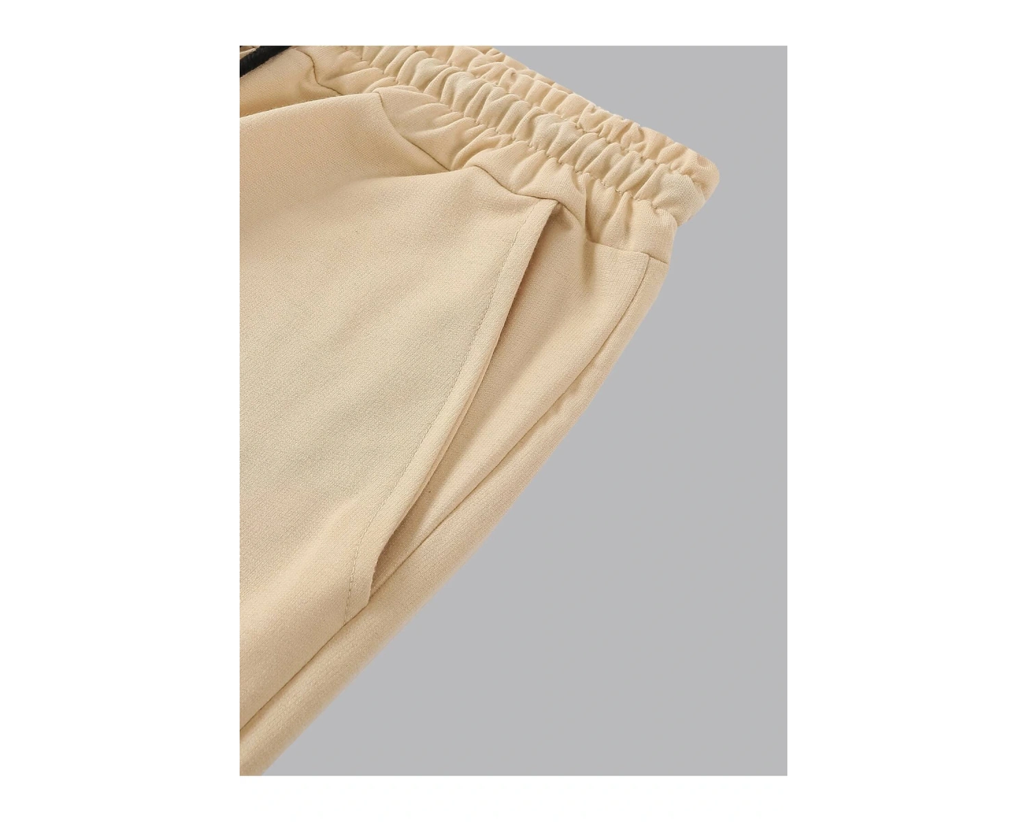 Guys Japanese Letter & Floral Print Drawstring Waist Eşofman Altı