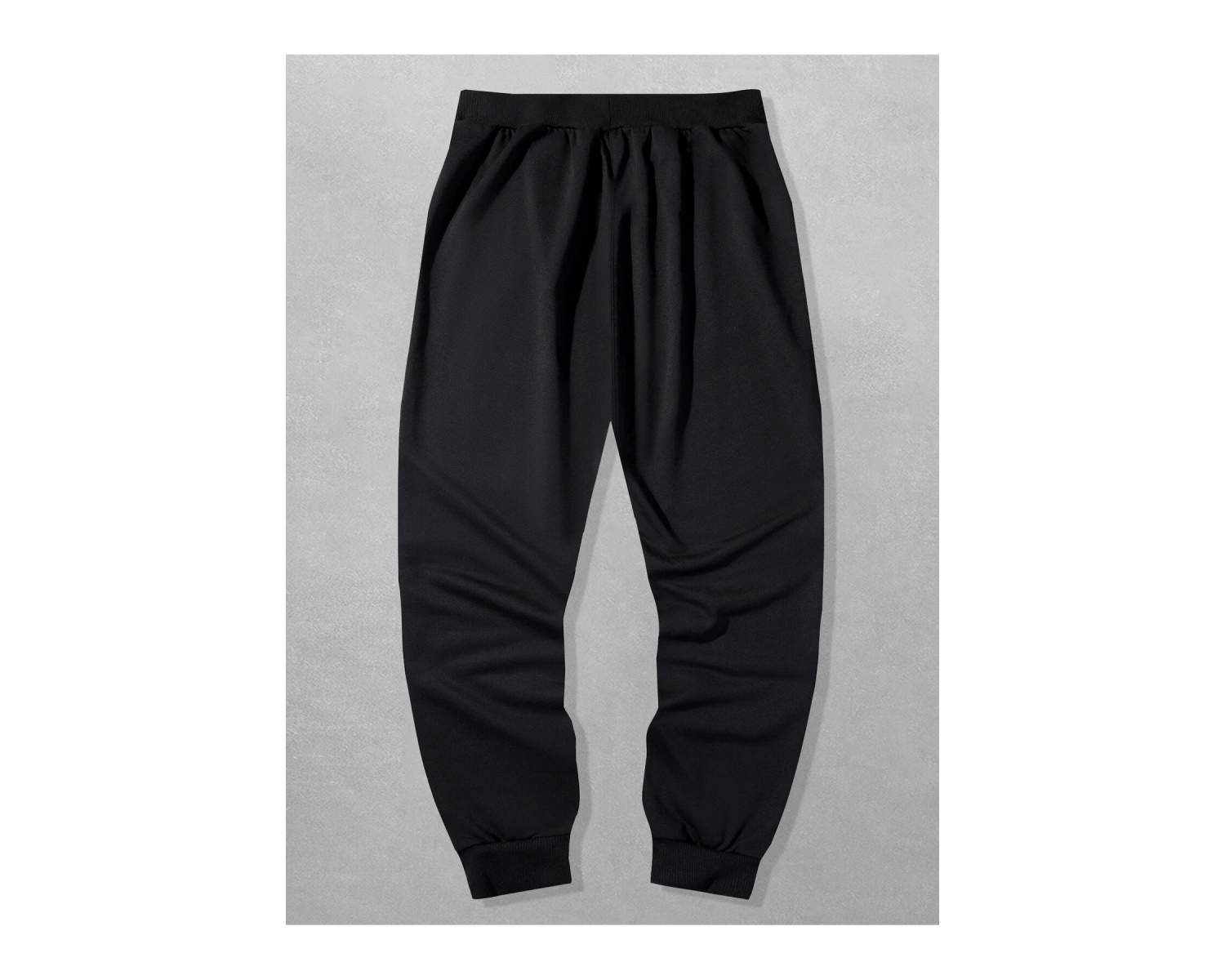 Guys Letter Fire Graphic Drawstring Eşofman Altı