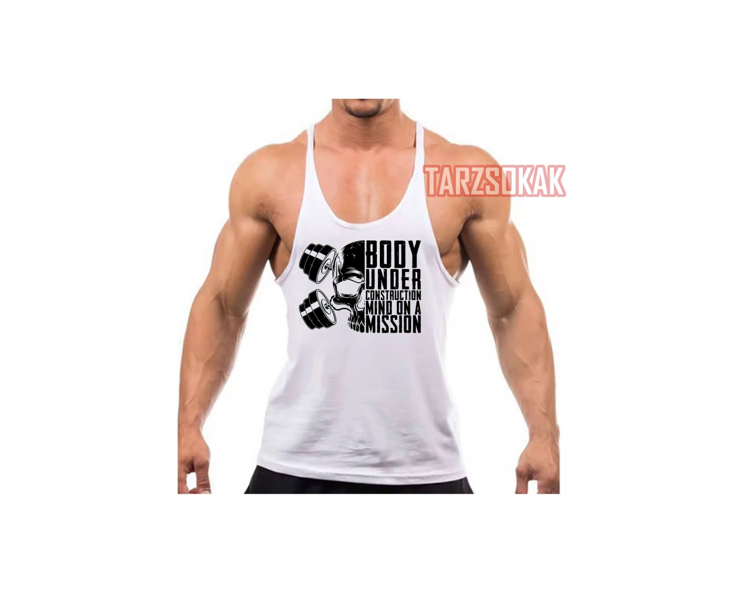 Gym Tank Top Fitness Sporcu Atleti GYM134
