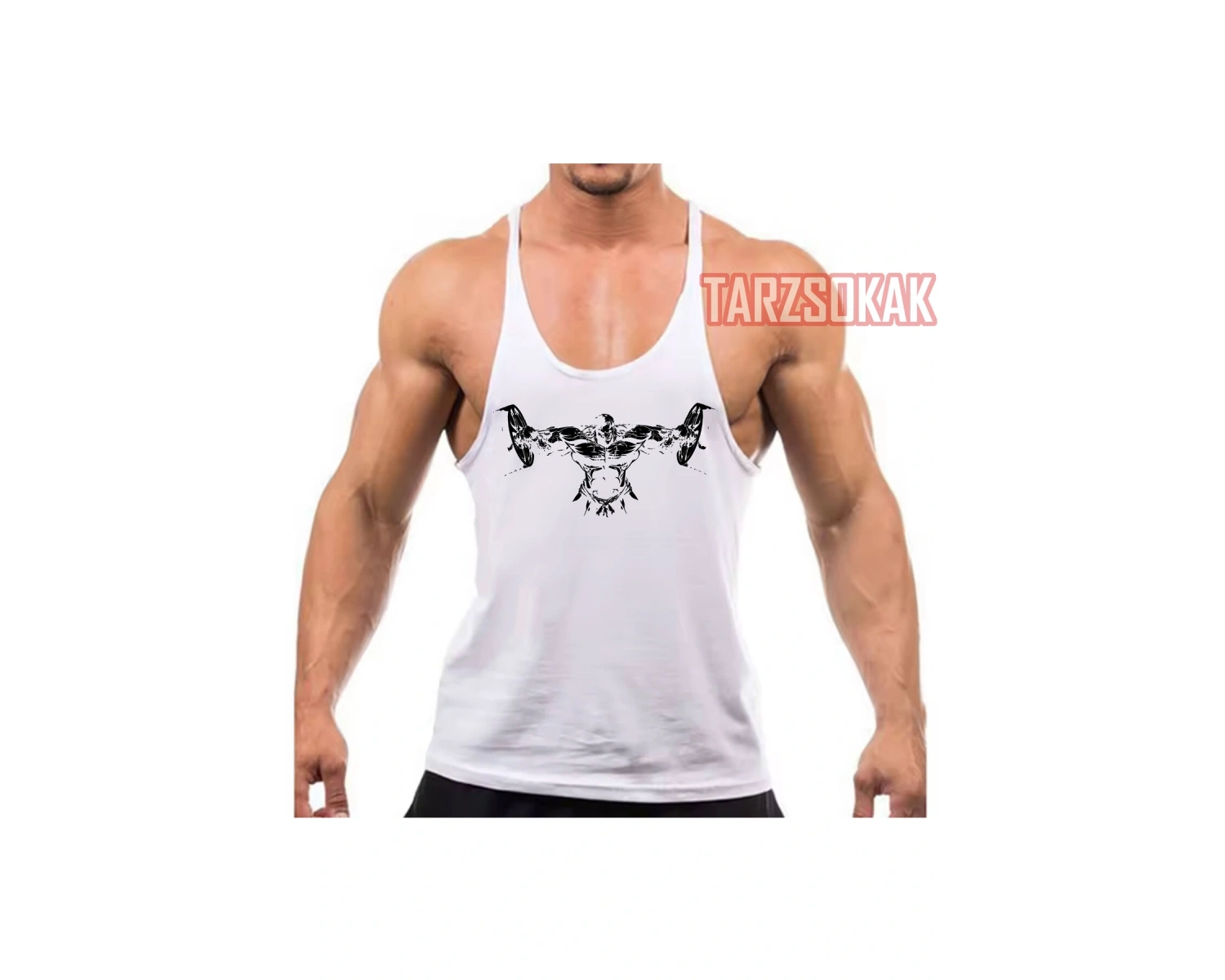 Gym Tank Top Fitness Sporcu Atleti GYM15