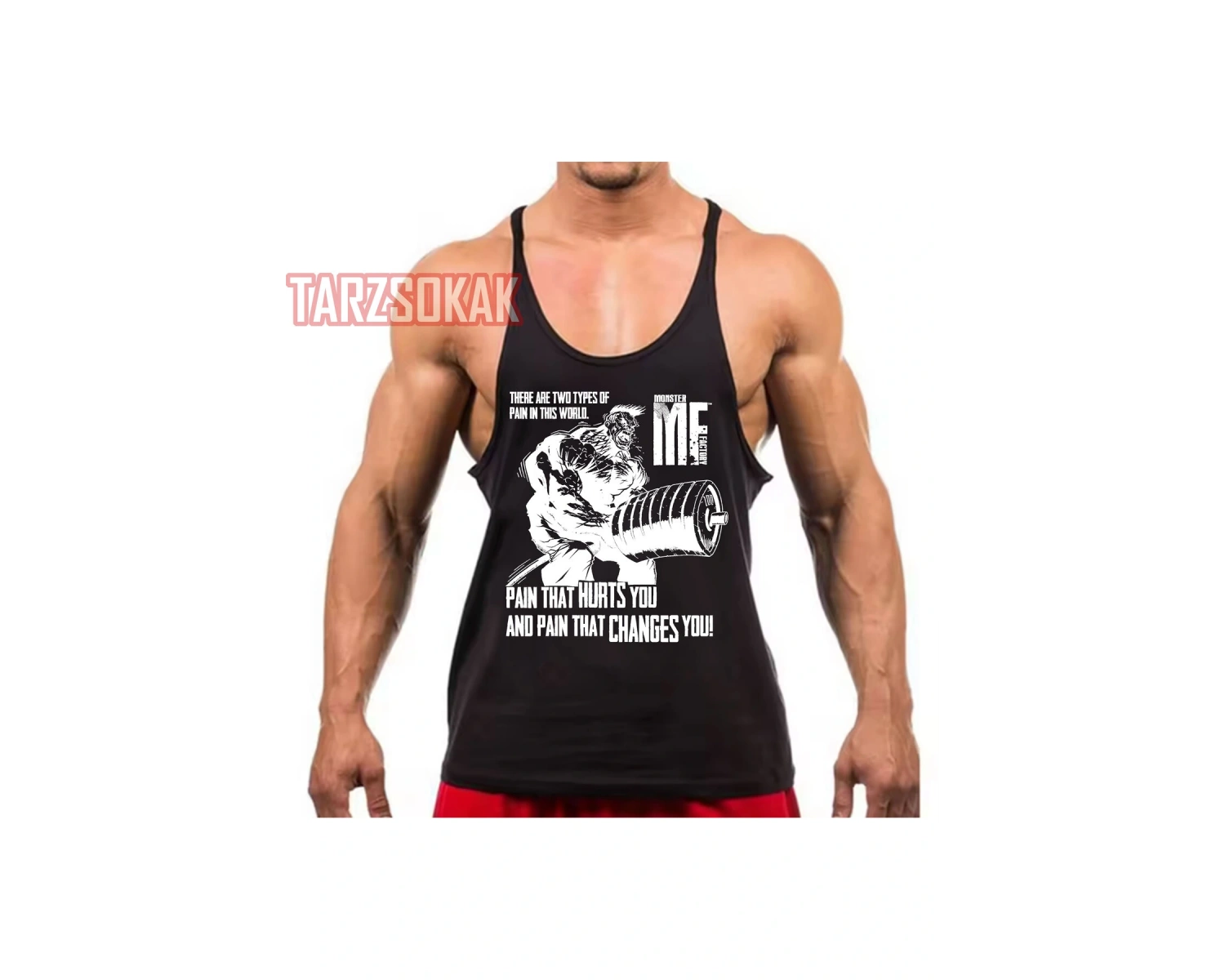 Gym Tank Top Fitness Sporcu Atleti GYM19