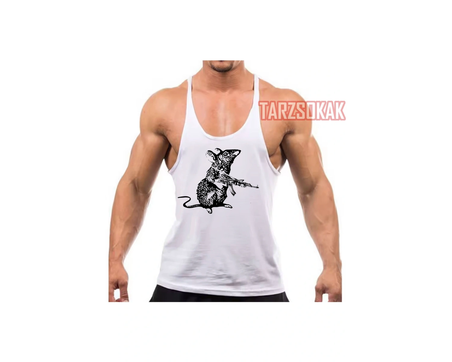 Gym Tank Top Fitness Sporcu Atleti GYM33