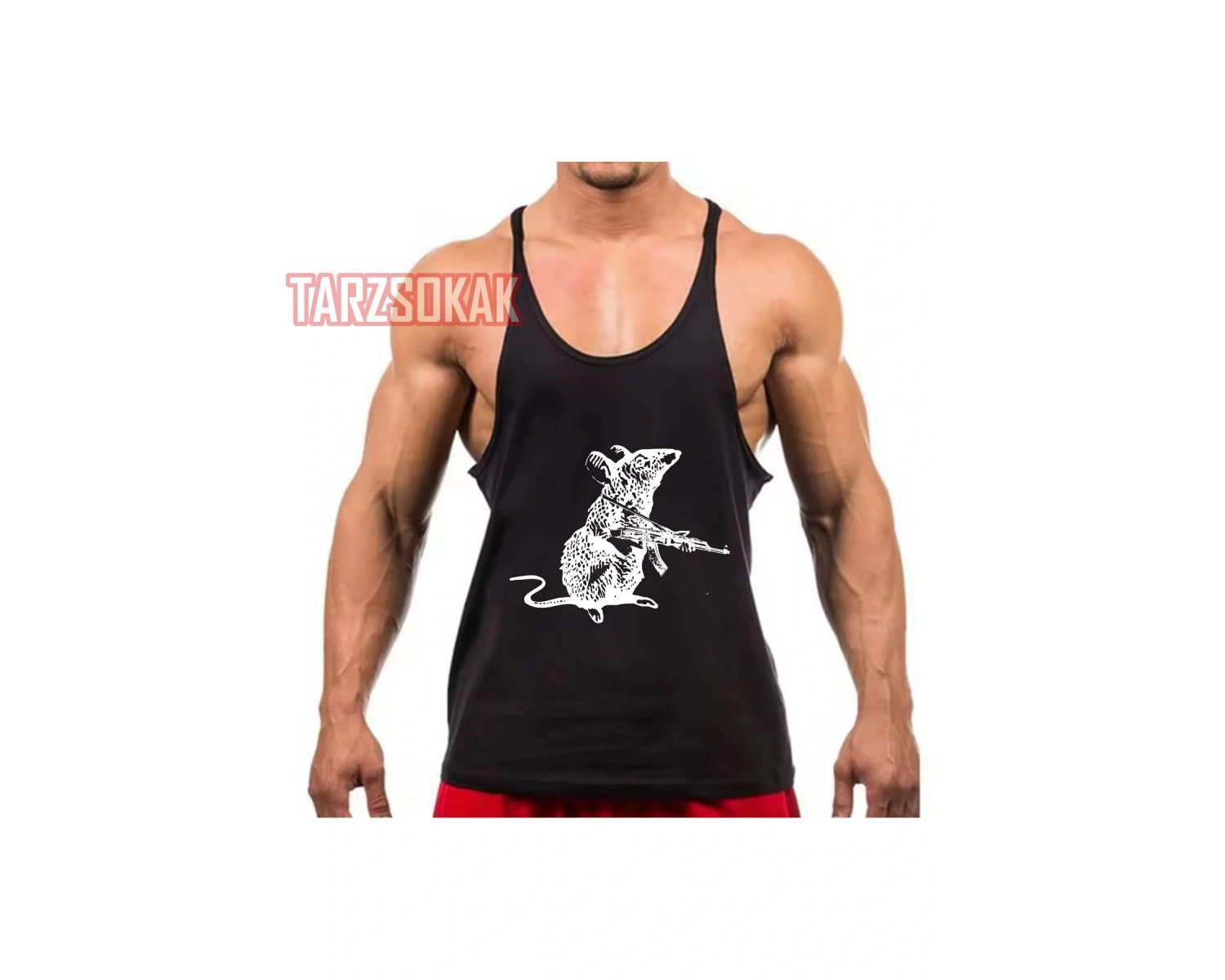 Gym Tank Top Fitness Sporcu Atleti GYM33