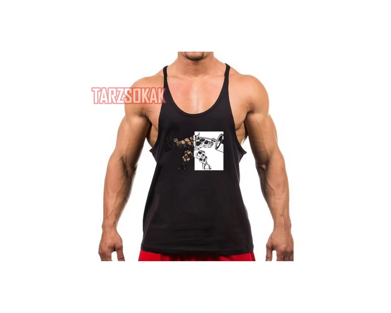 Gym Tank Top Fitness Sporcu Atleti GYM37