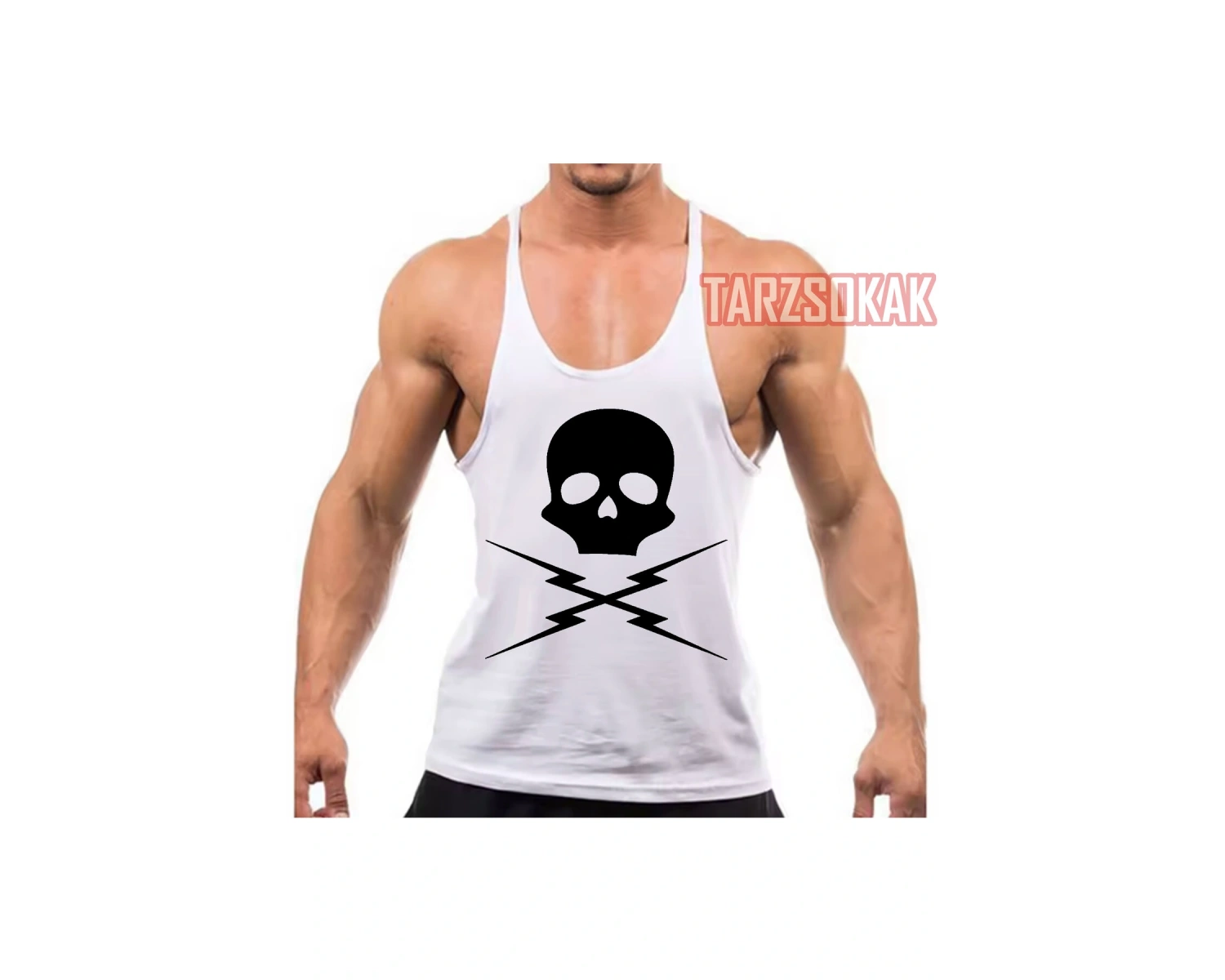 Gym Tank Top Fitness Sporcu Atleti GYM4