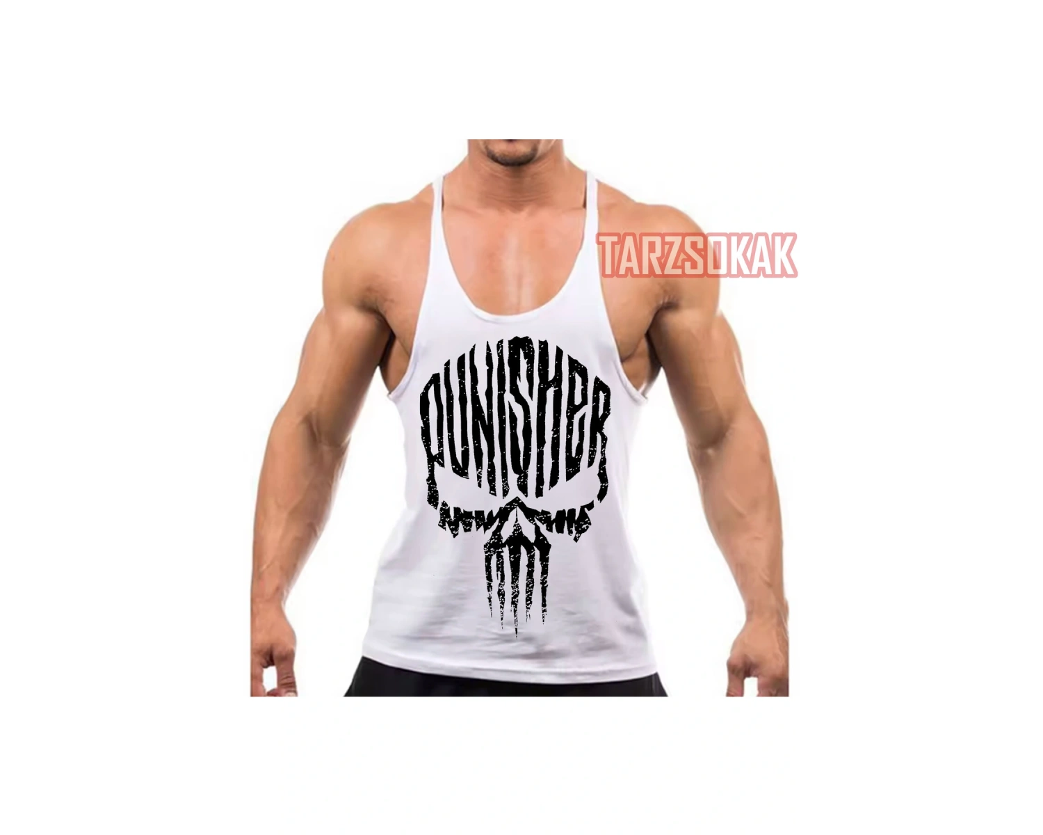 Gym Tank Top Fitness Sporcu Atleti GYM45