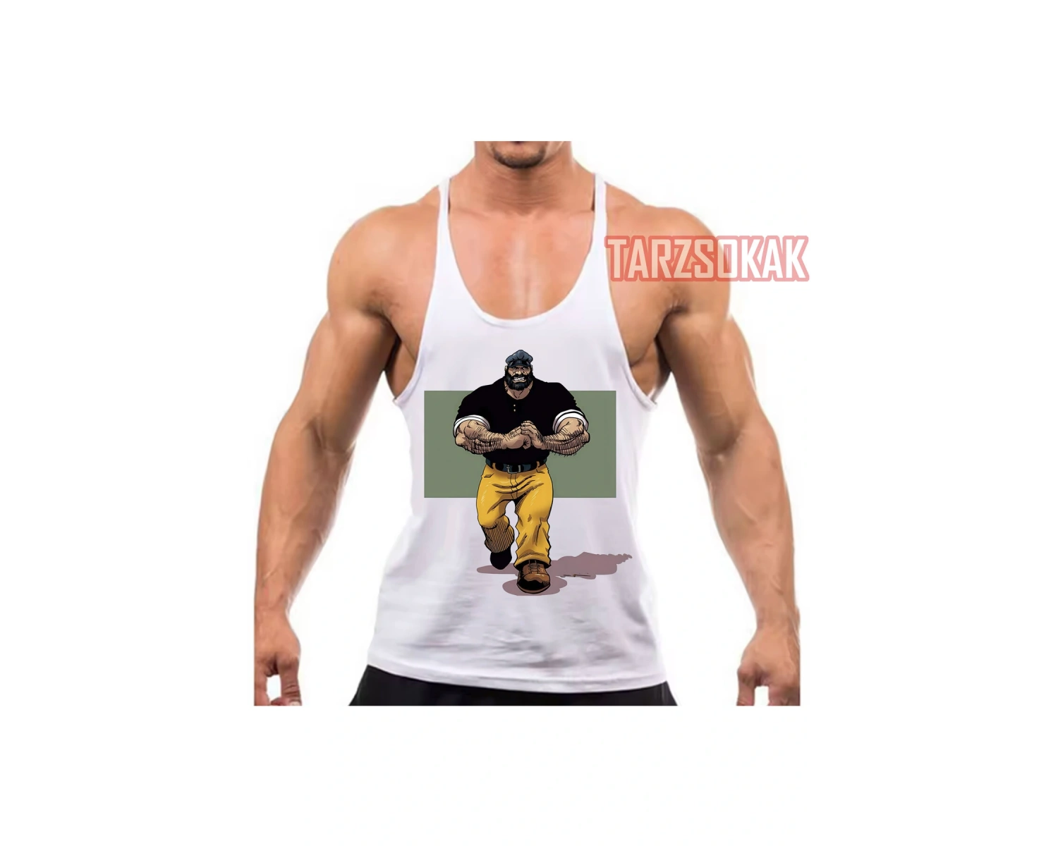Gym Tank Top Fitness Sporcu Atleti GYM53