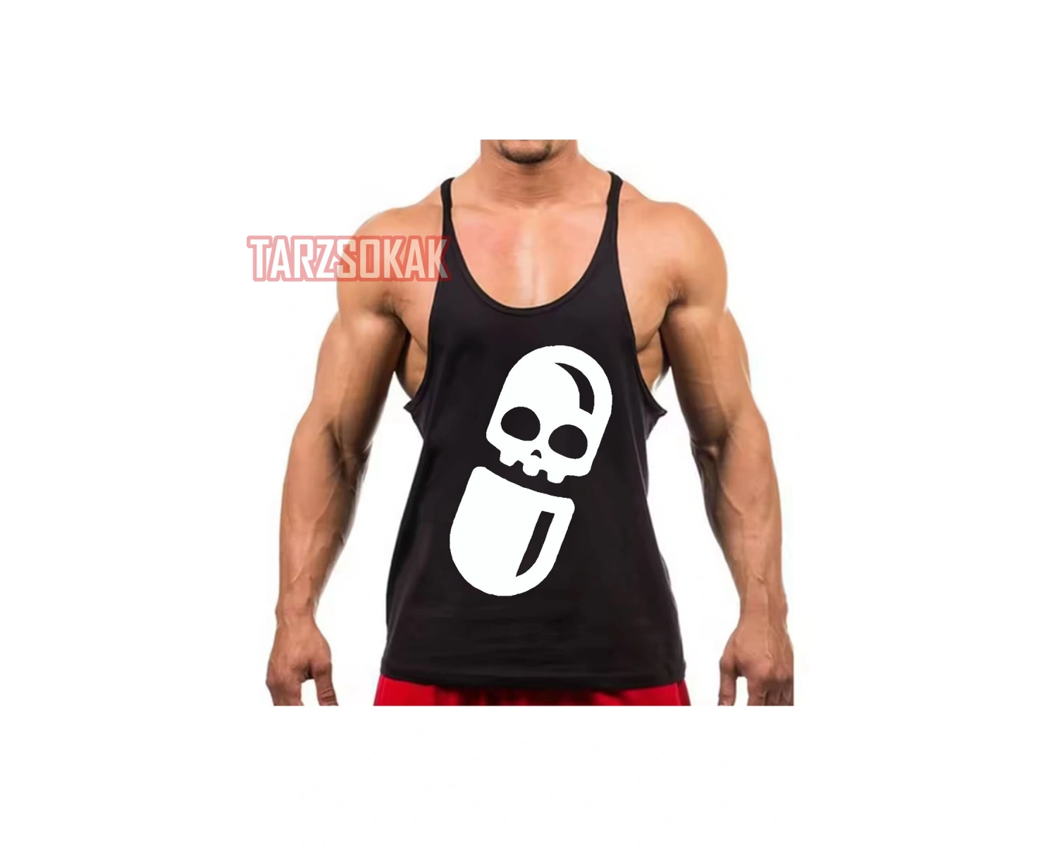 Gym Tank Top Fitness Sporcu Atleti GYM8