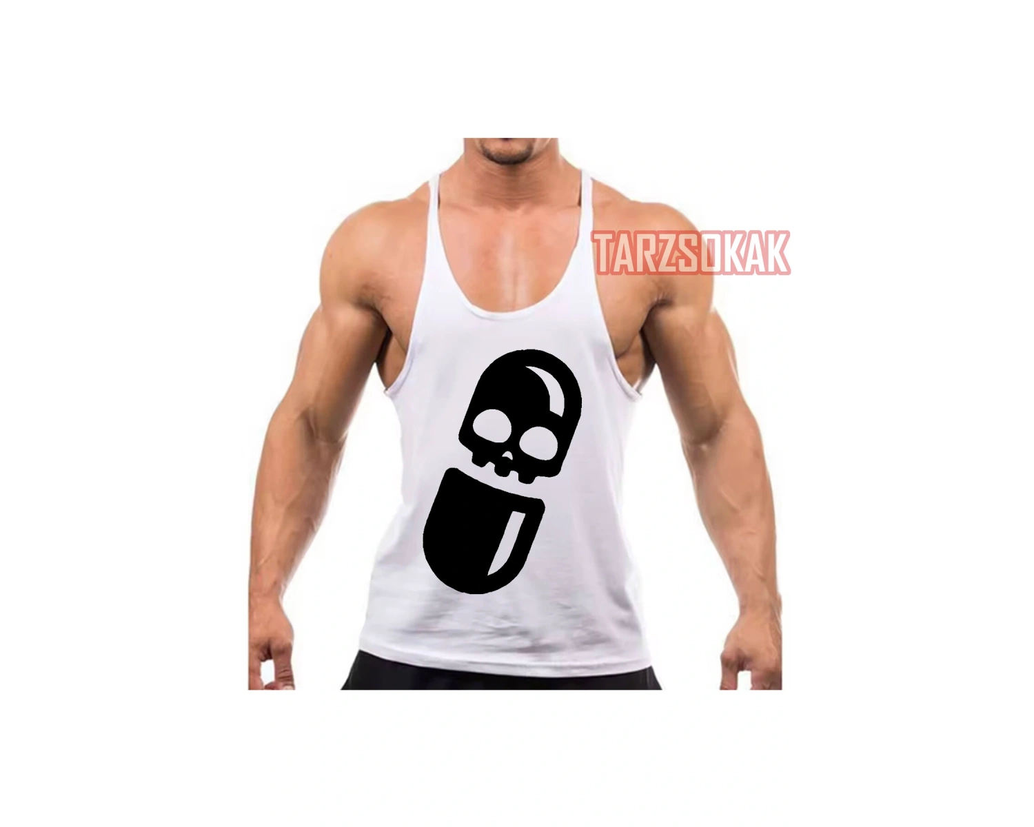 Gym Tank Top Fitness Sporcu Atleti GYM8