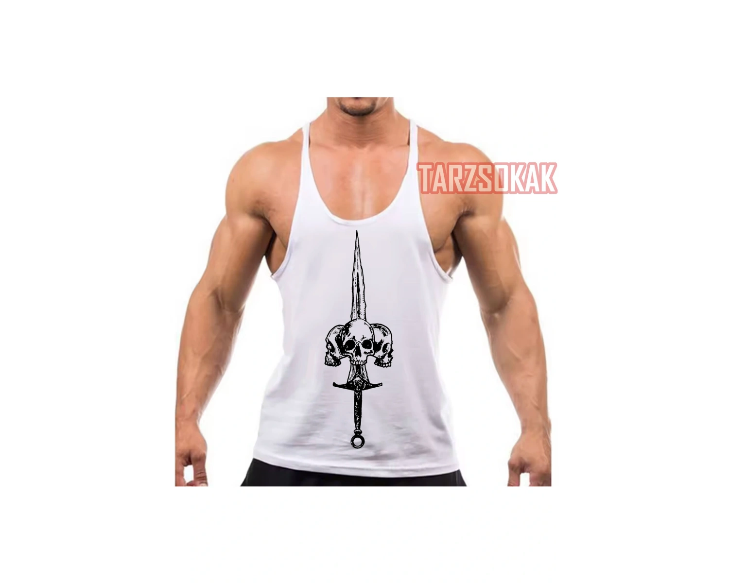 Gym Tank Top Fitness Sporcu Atleti GYM9