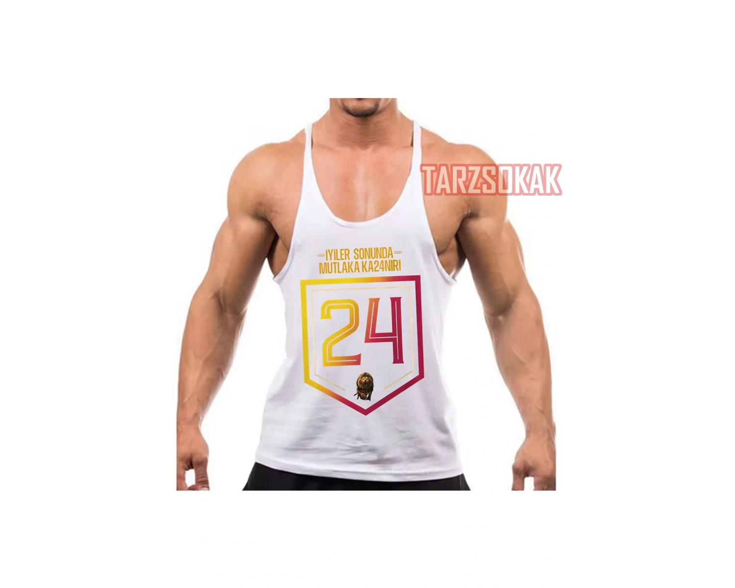 Gym Tank Top Fitness Sporcu Atleti İYİLER SONUNDA